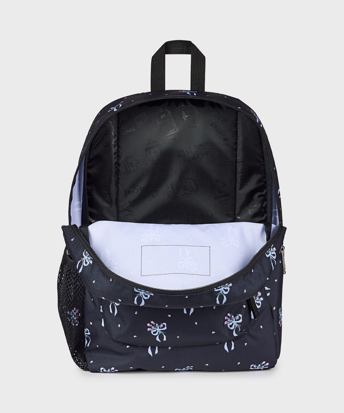 잔스포츠(JANSPORT) 트랜스포트팩 PASTEL PETALS BLACK