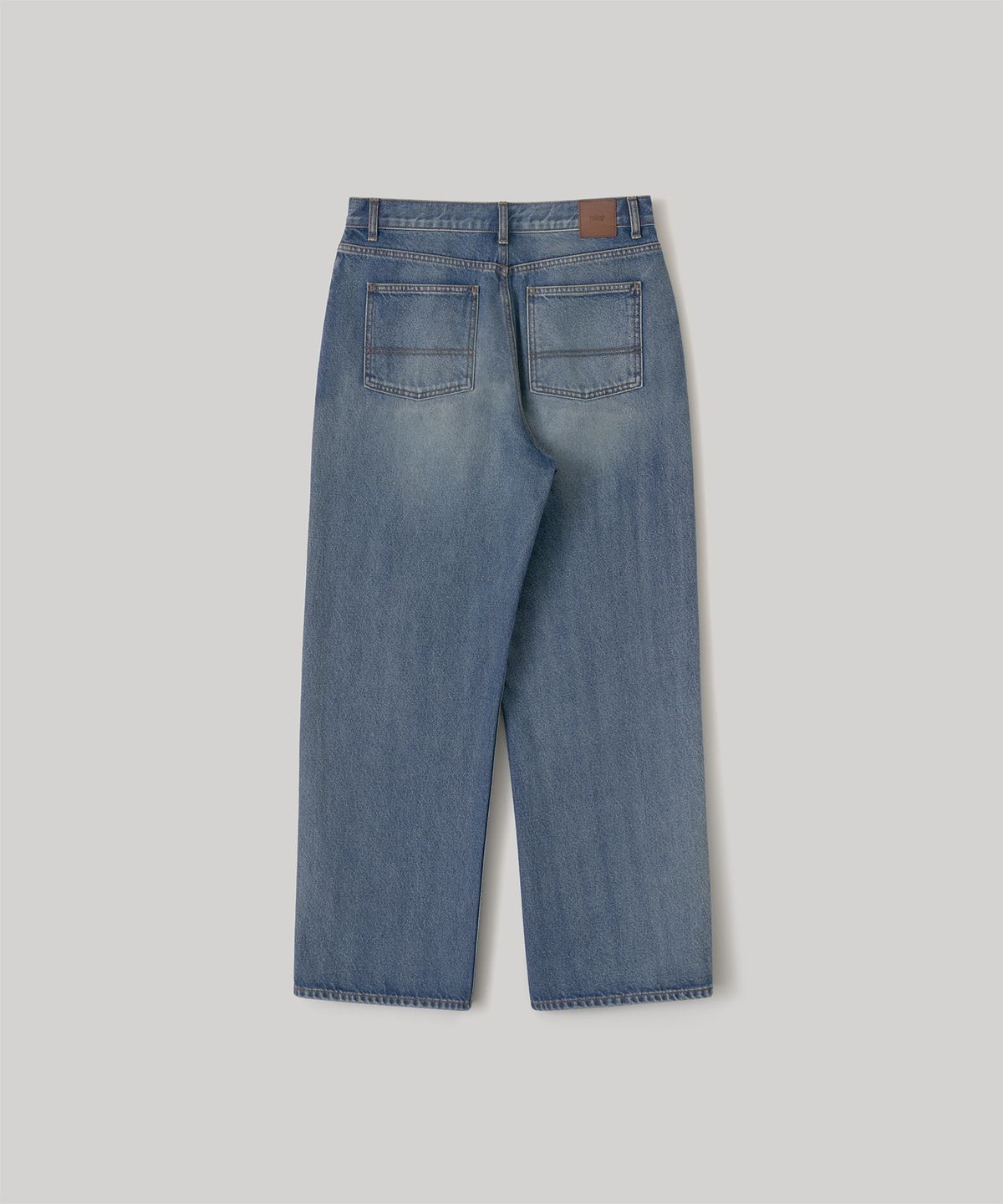 어나더 오피스(ANOTHER OFFICE) Atelier Wide Denim Pants (Faded Blue)