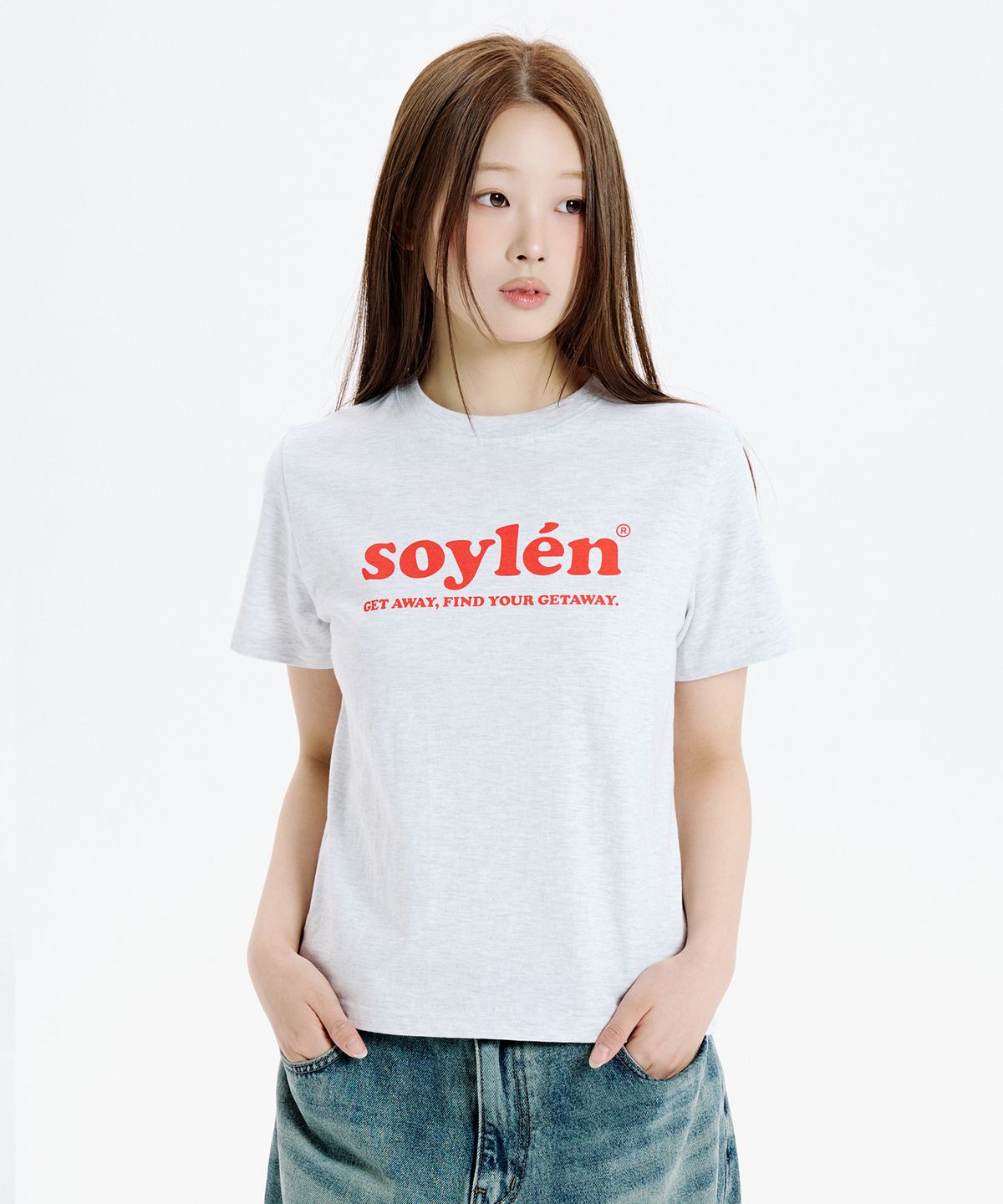 소이렌(SOYLEN) 플레이풀 로고 크롭 티 (3 Color)