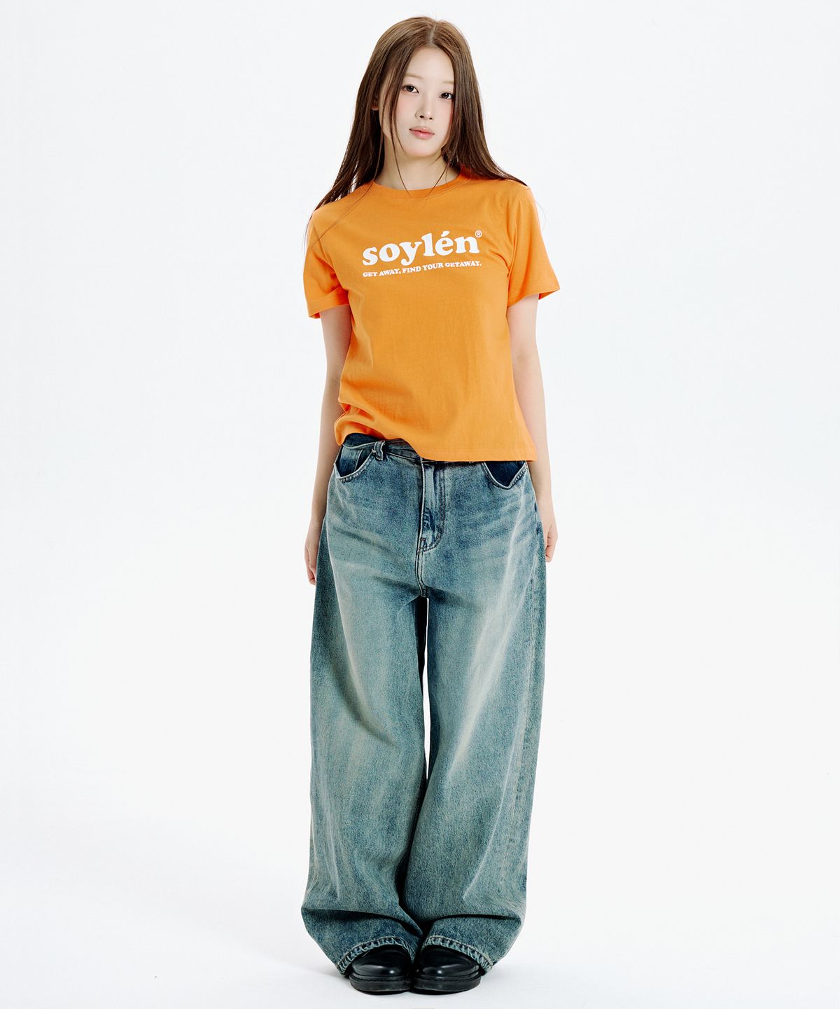 소이렌(SOYLEN) 플레이풀 로고 크롭 티 (3 Color)