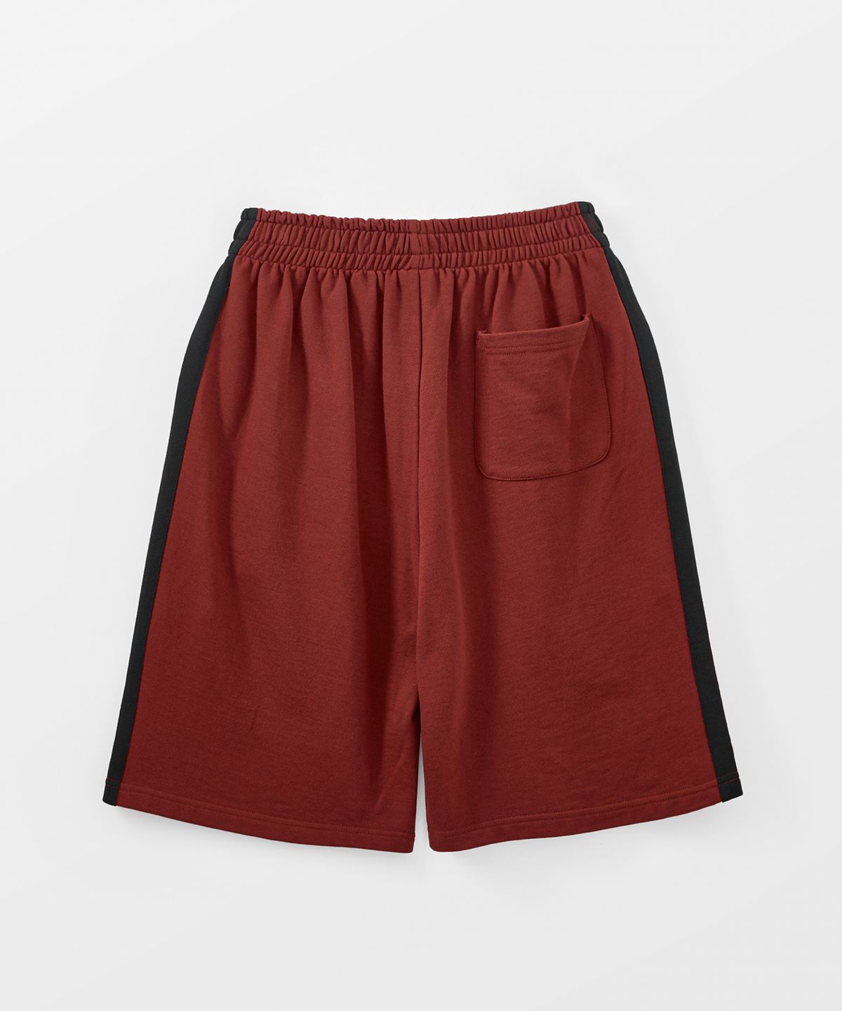테이크이지 키즈(TAKEASY KIDS) 메이플 라인 스웻 쇼츠 (마룬)