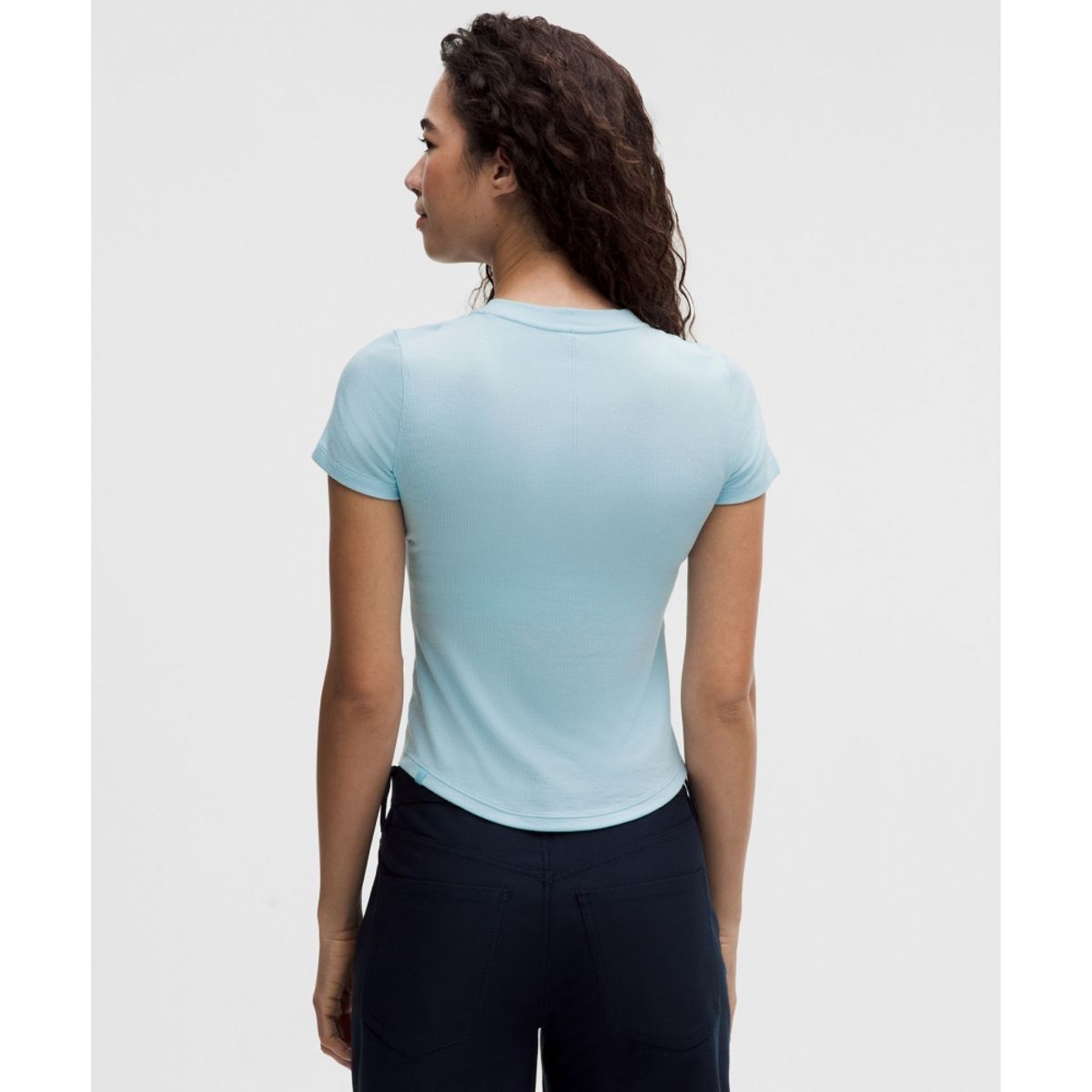 룰루레몬(LULULEMON) 홀드 타이트 숏슬리브 헨리  FOAM