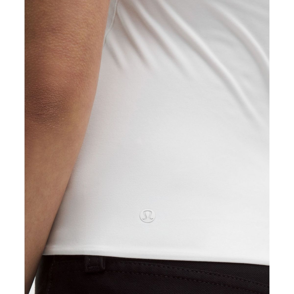 룰루레몬(LULULEMON) 원더모스트 Ultra Soft Nulu 스쿱넥 티셔츠  WHT