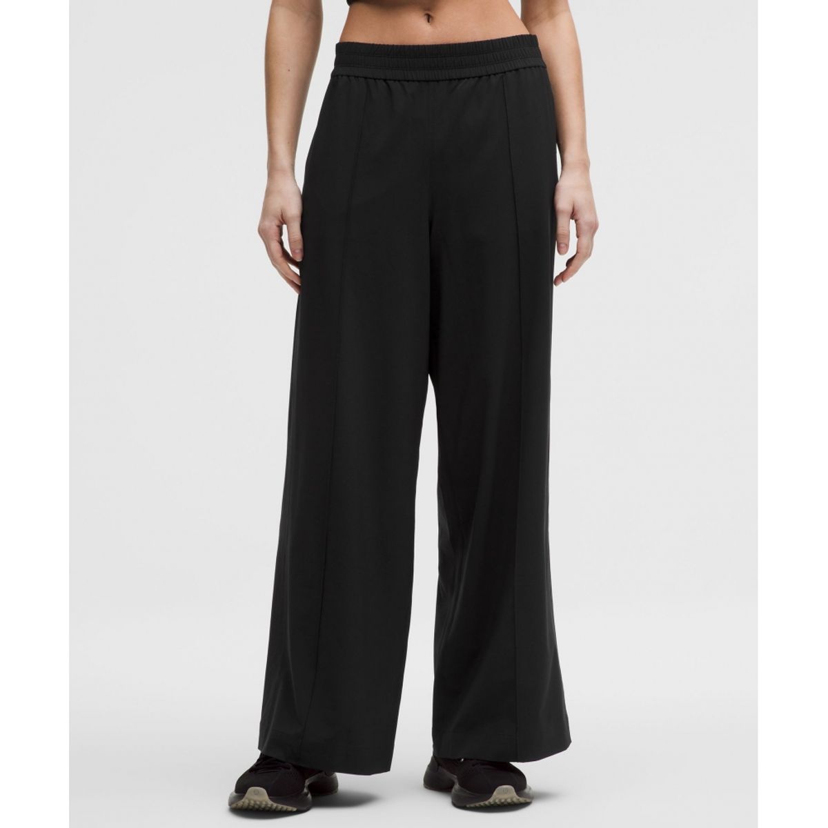룰루레몬(LULULEMON) 브리즐리 미드라이즈 팬츠 *레귤러  BLK
