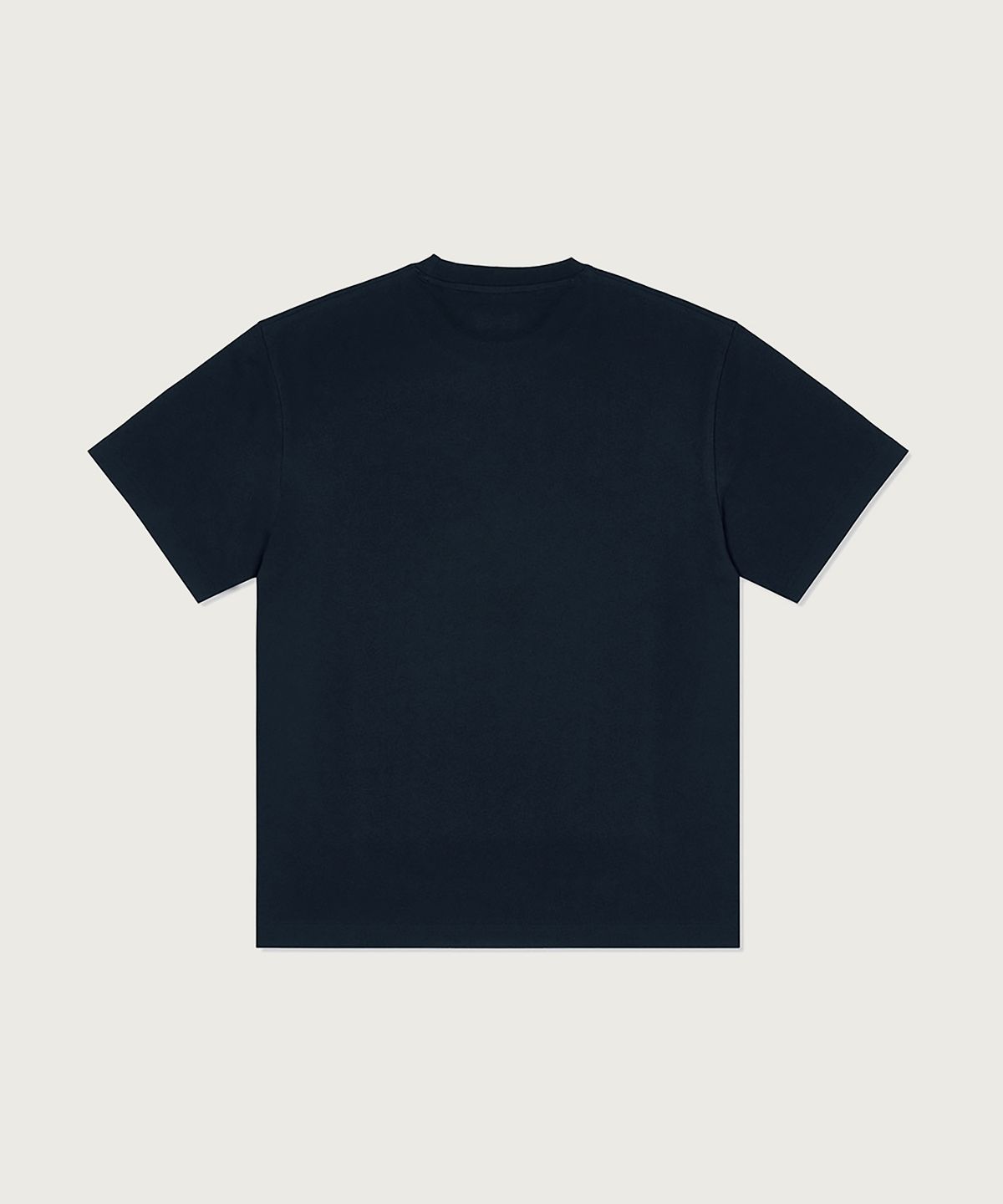 챔피온(CHAMPION) [2pack] 릴렉스핏 크루넥 쿨 티셔츠 White/Navy