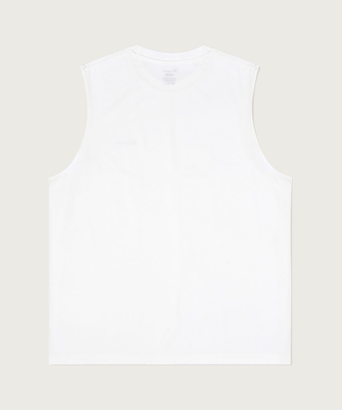 챔피온(CHAMPION) [2pack] 릴렉스핏 크루넥 쿨 슬리브리스 White/White