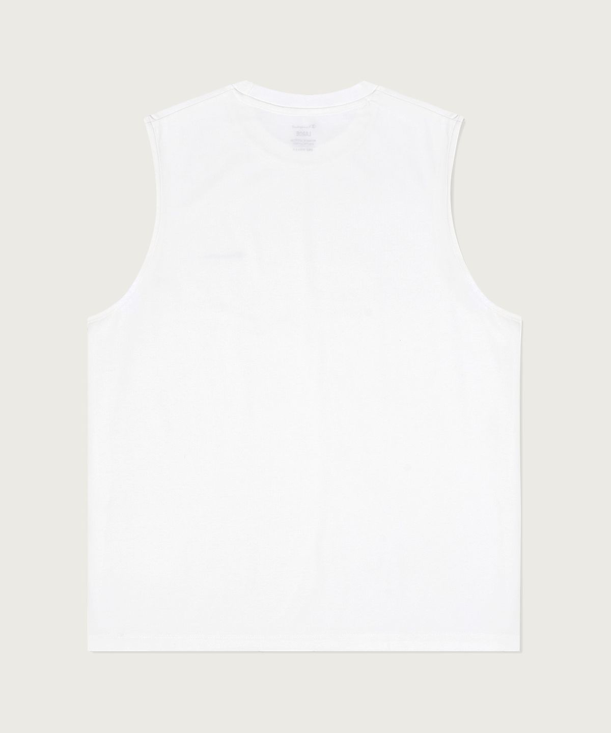 챔피온(CHAMPION) [2pack] 릴렉스핏 크루넥 쿨 슬리브리스 White/Navy