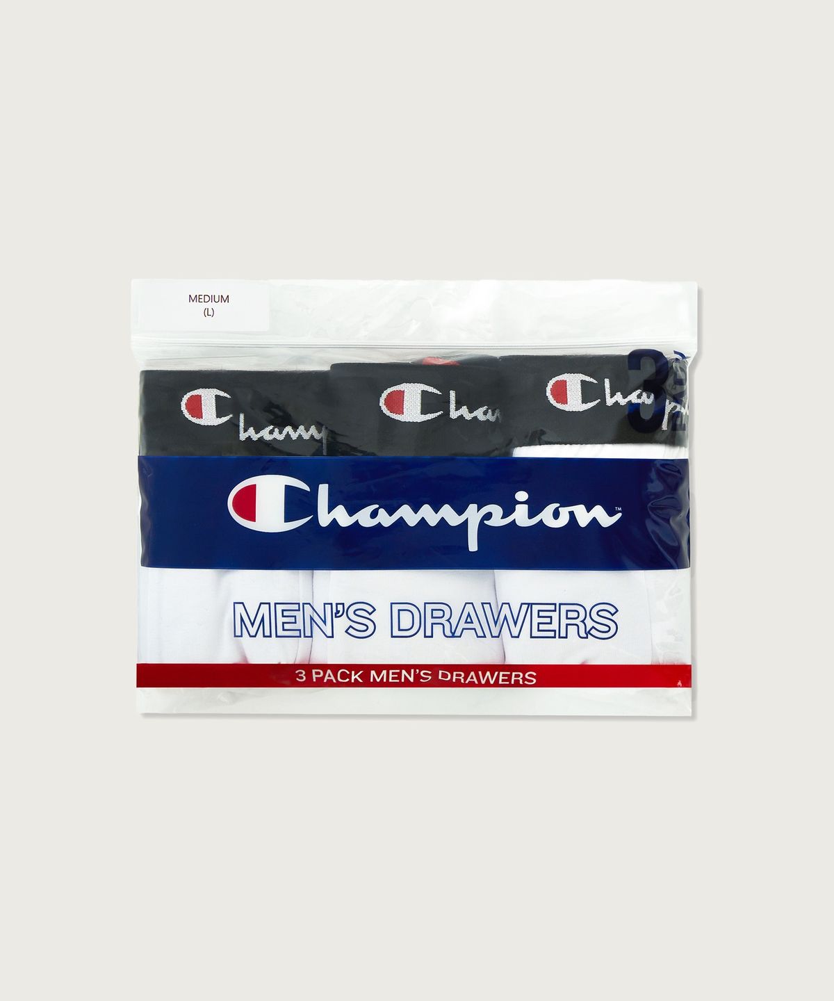 챔피온(CHAMPION) [3pack] 미디움랭스 드로즈 White/White/White