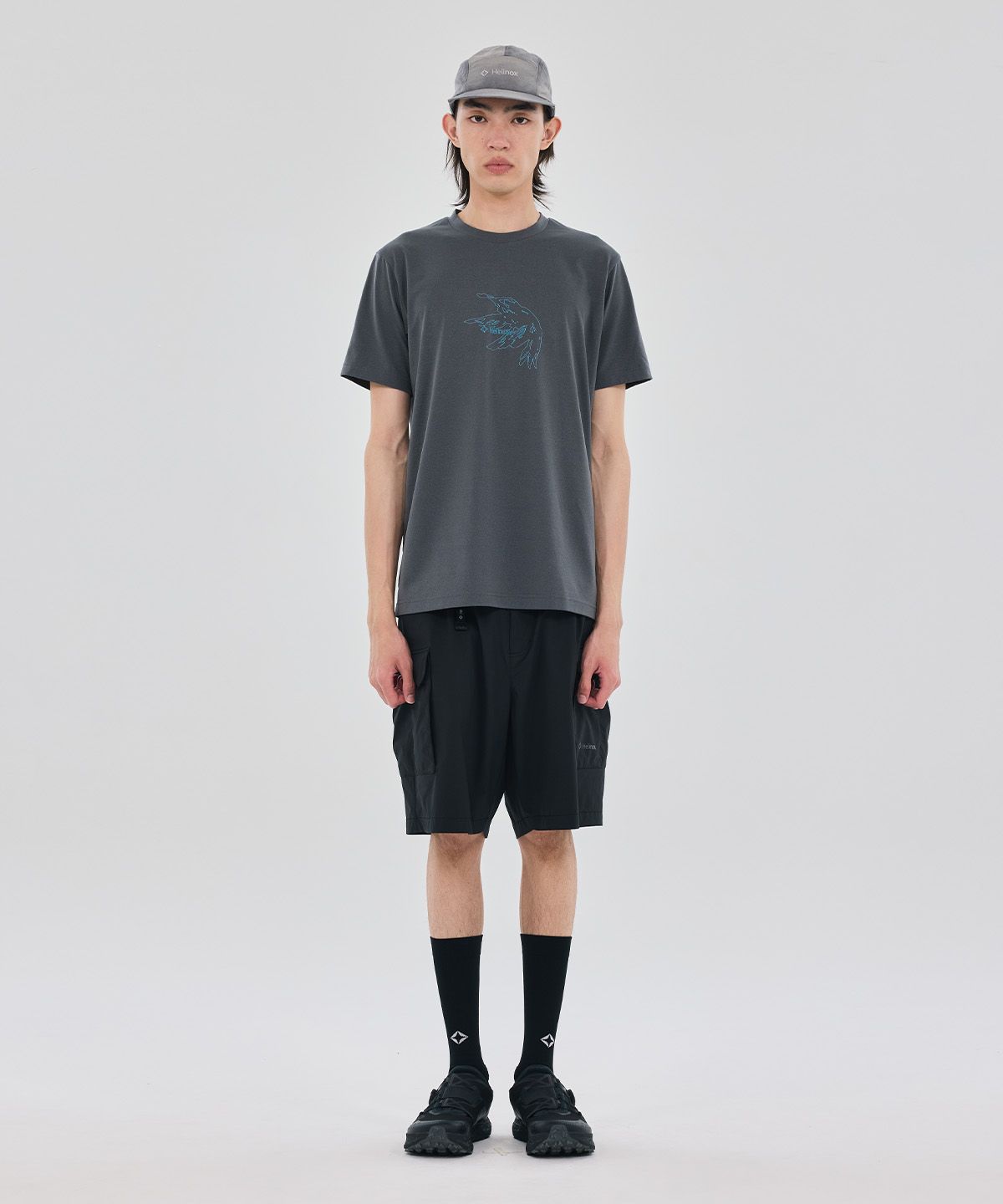 헬리녹스 웨어(HELINOX WEAR) 필드 카고 쇼츠_Black