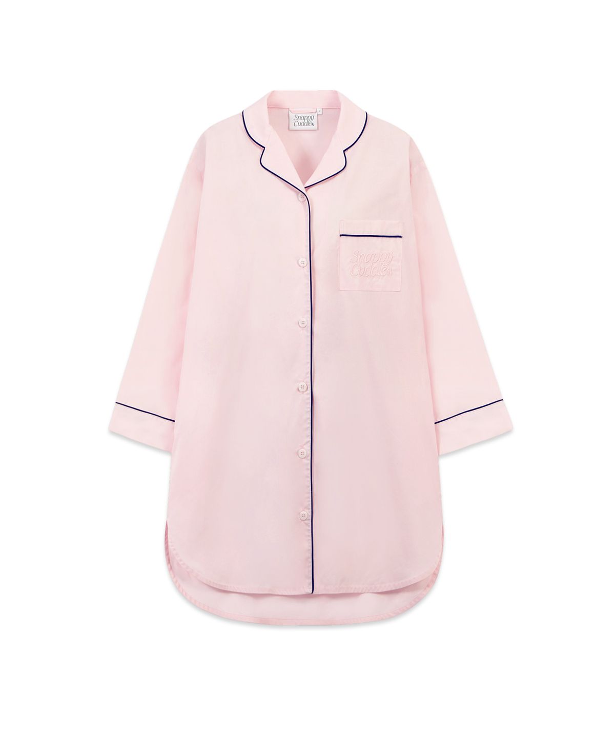 스내피커들(SNAPPY CUDDLE) Gentle Taste Long-shirts(Rose Quartz) 젠틀테이스트 롱셔츠