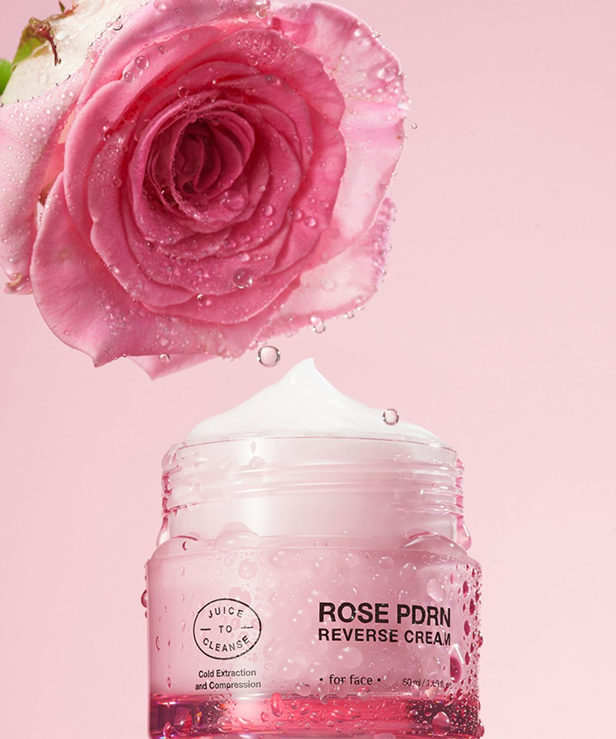 쥬스투클렌즈(JUICE TO CLEANSE) 로즈PDRN 리버스 크림 50ml