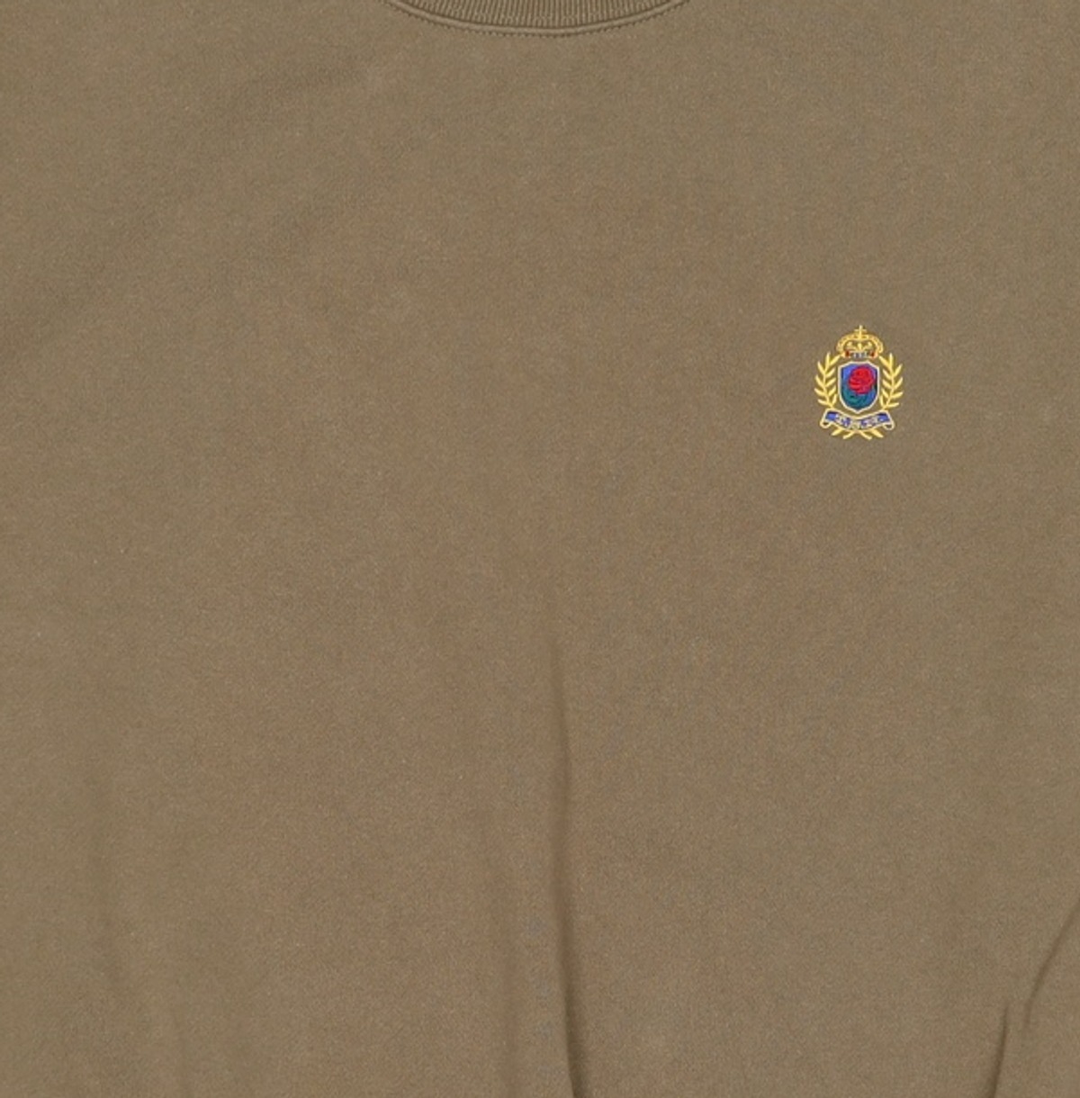 디스이즈네버댓(THISISNEVERTHAT) Crown Crewneck Olive L