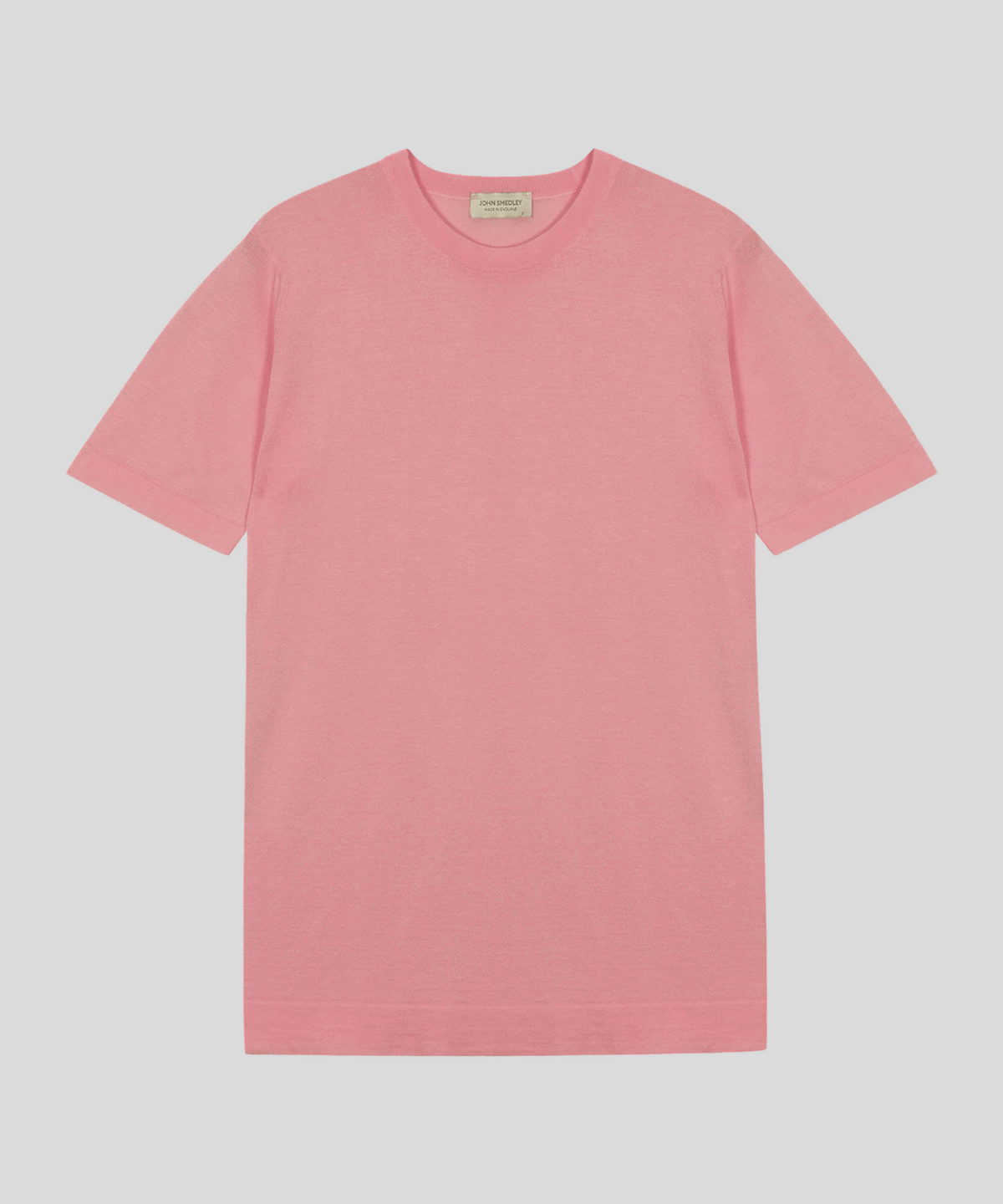 존 스메들리(JOHN SMEDLEY) LORCA Sea Island Cotton Round T-Shirt Heritage Three 12 Colors