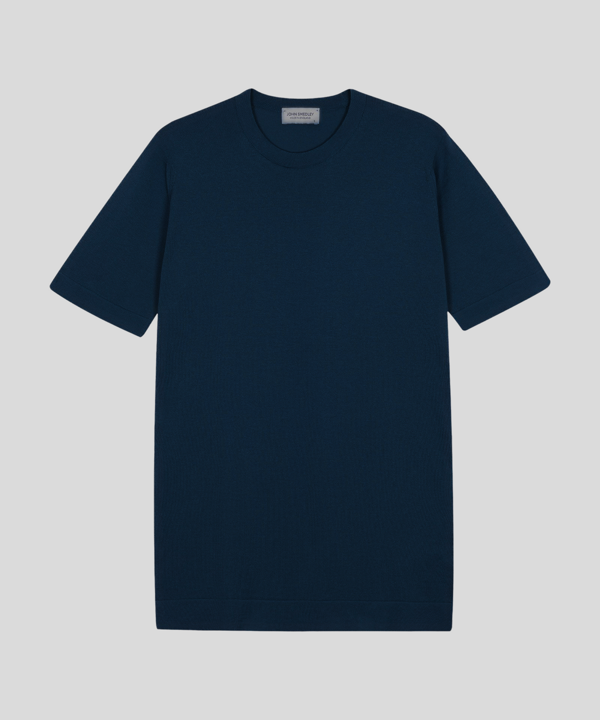존 스메들리(JOHN SMEDLEY) LORCA Sea Island Cotton Round T-Shirt Heritage Three 12 Colors