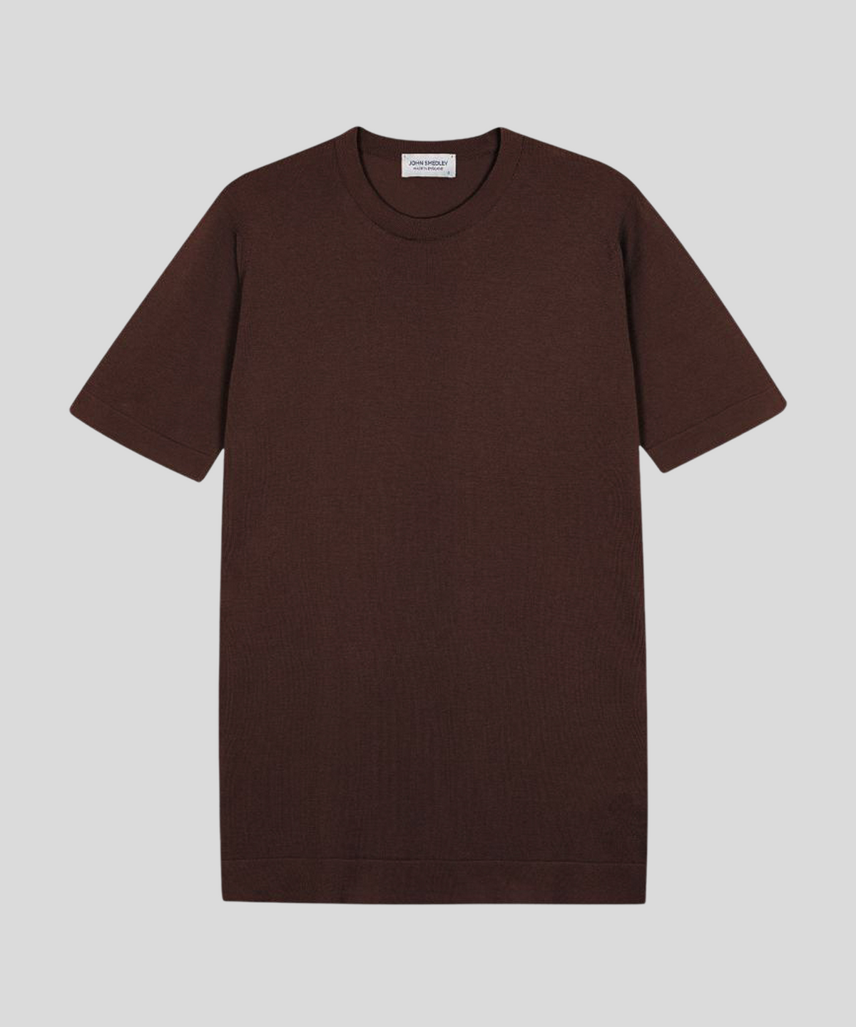 존 스메들리(JOHN SMEDLEY) LORCA Sea Island Cotton Round T-Shirt Heritage Three 12 Colors