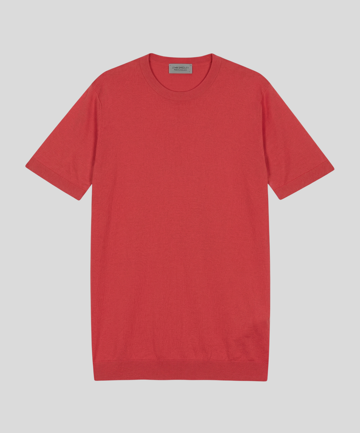 존 스메들리(JOHN SMEDLEY) LORCA Sea Island Cotton Round T-Shirt Heritage Three 12 Colors
