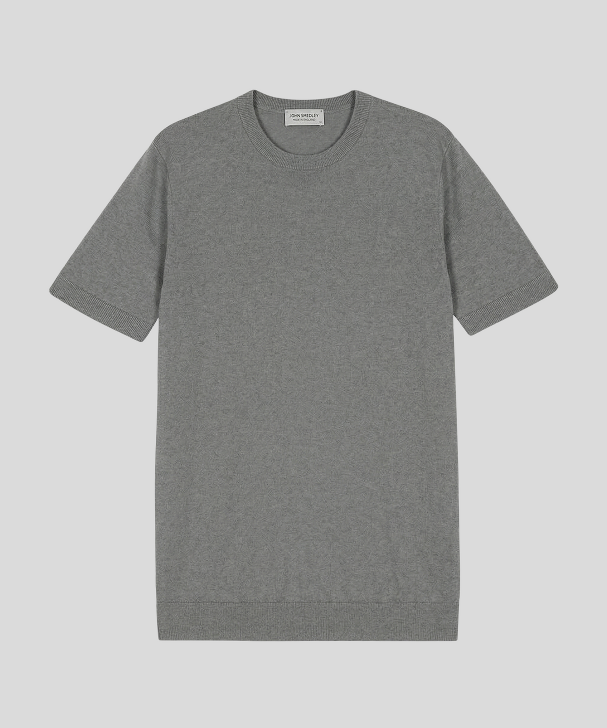 존 스메들리(JOHN SMEDLEY) LORCA Sea Island Cotton Round T-Shirt Heritage Three 12 Colors