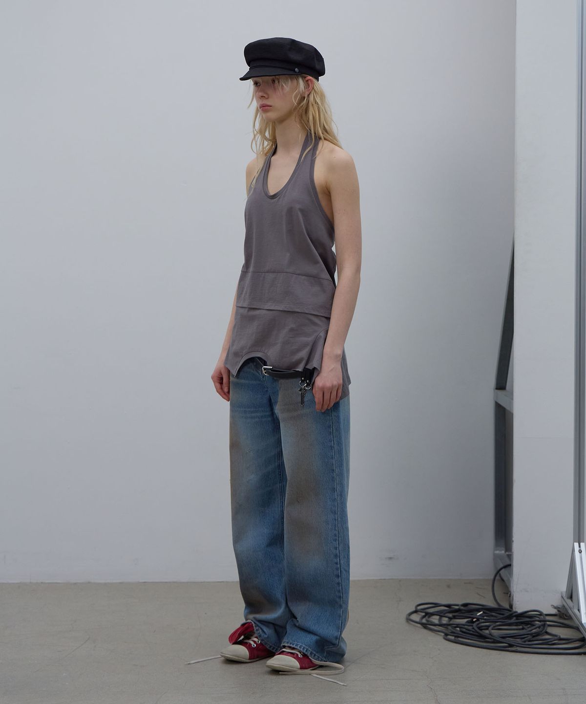 엘씨디씨티엠(LCDC™) SMOKY BRUSHED BLUE DENIM (BLUE)