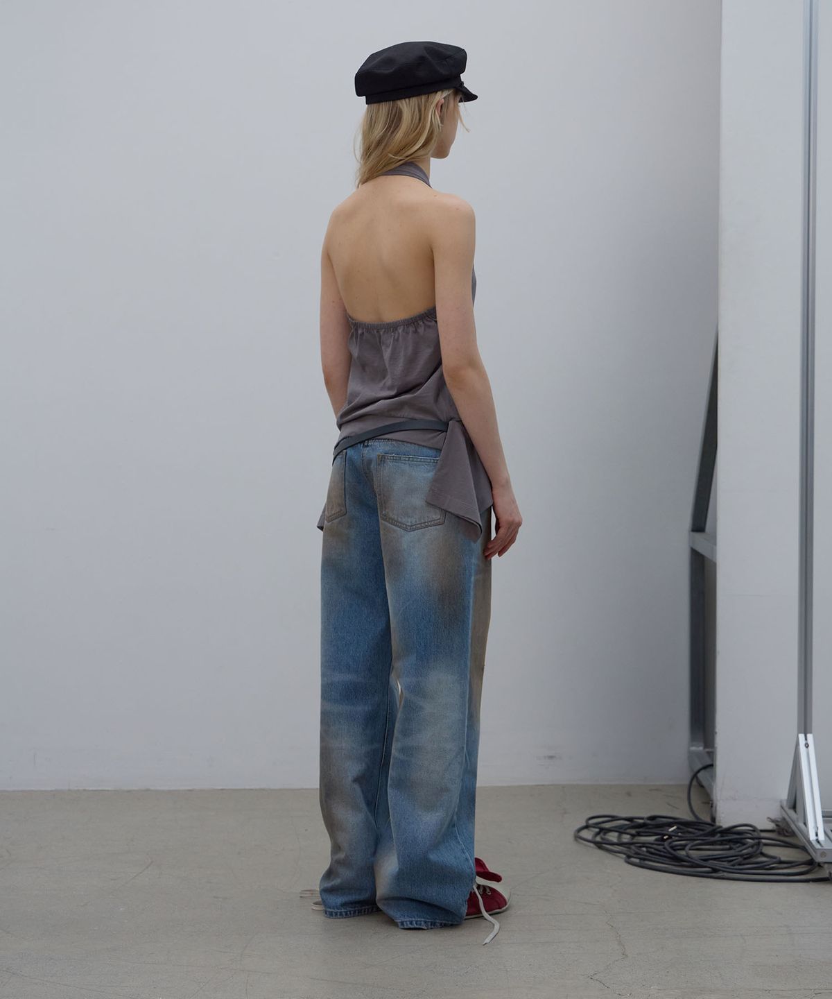 엘씨디씨티엠(LCDC™) SMOKY BRUSHED BLUE DENIM (BLUE)