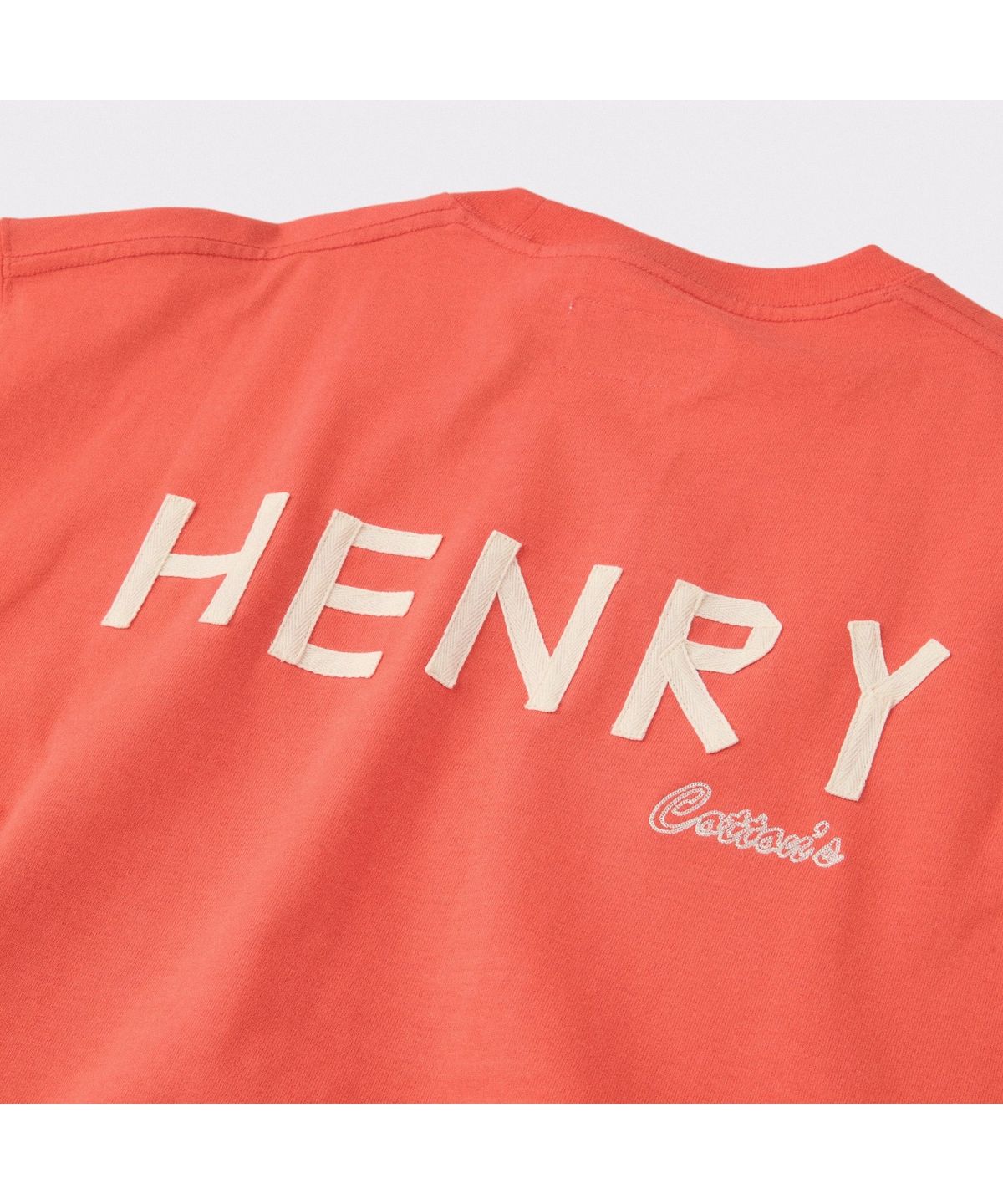 헨리코튼(HENRY COTTONS) [British Sporting Club] Applique Short-Sleeve T-Shirts ABTAM26741REX