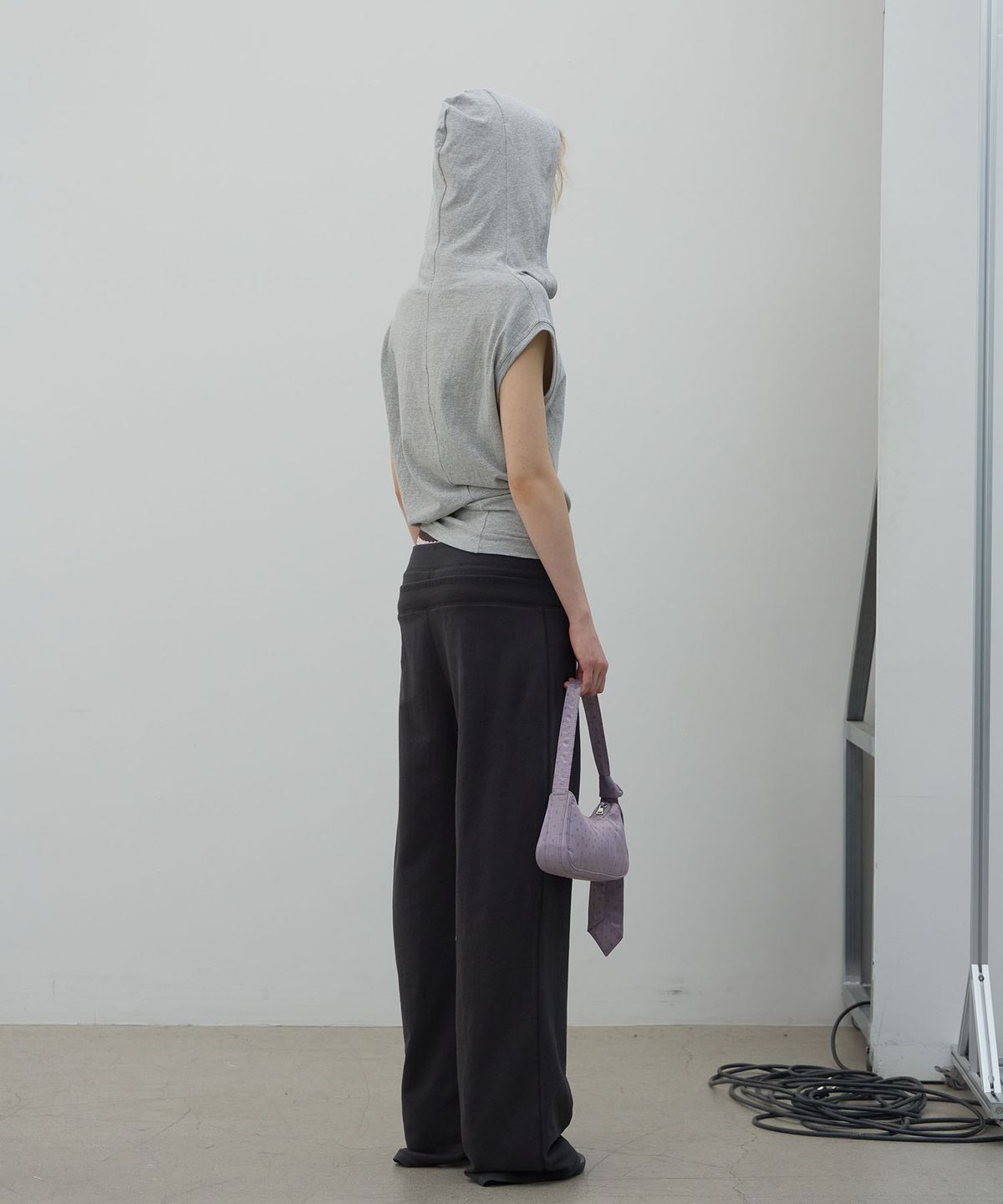 엘씨디씨티엠(LCDC™) DOUBLE WAIST JERSEY PANTS (DARK GREY)