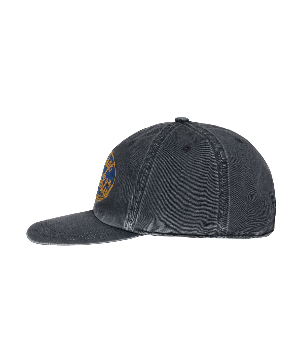 유니버스 가먼트(UNIVERSE GARMENT) 유니버스 싸인 롱 빌 워싱 캡_CHARCOAL GREY