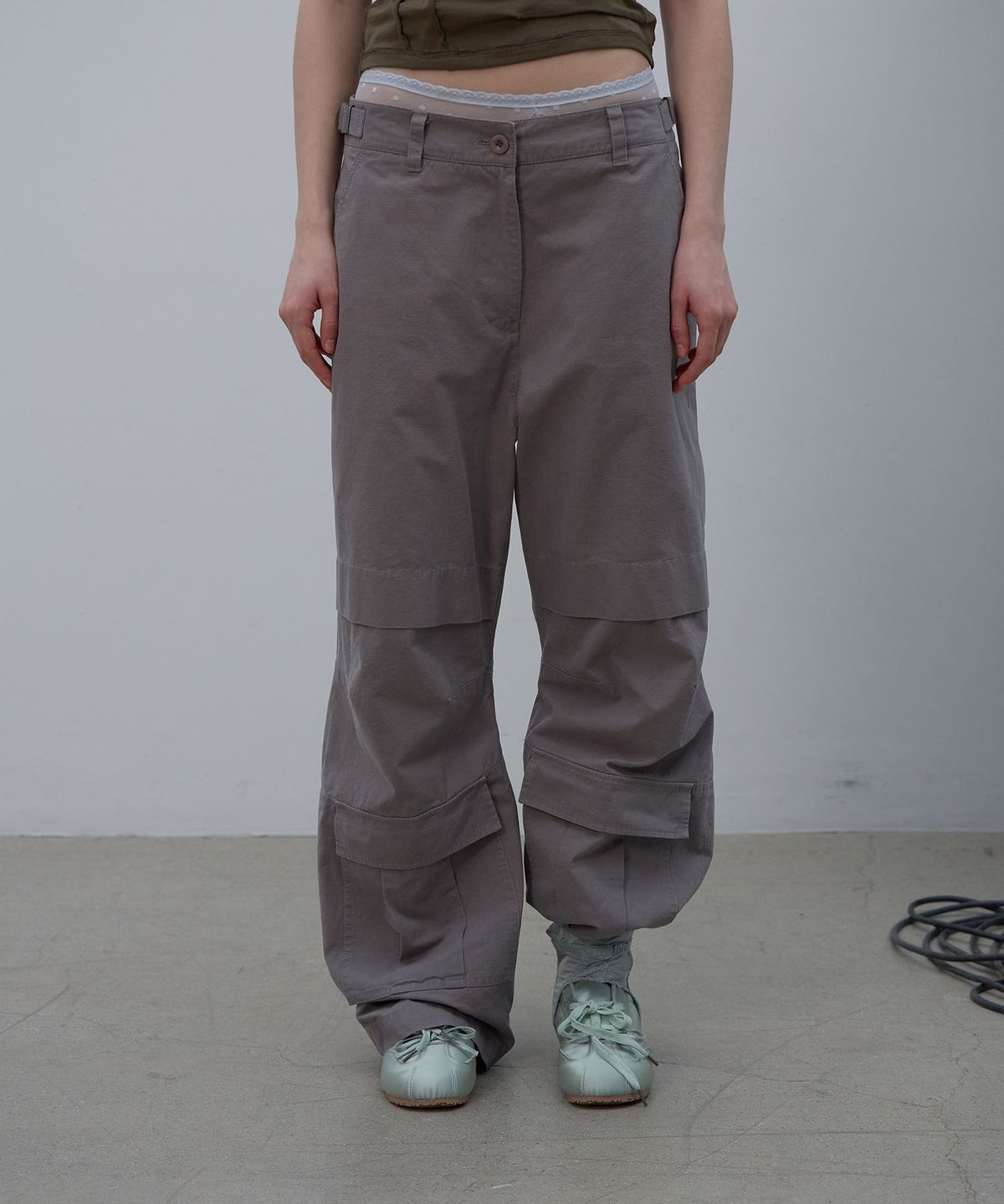엘씨디씨티엠(LCDC™) LOW POCKET CARGO PANTS (COCOA)