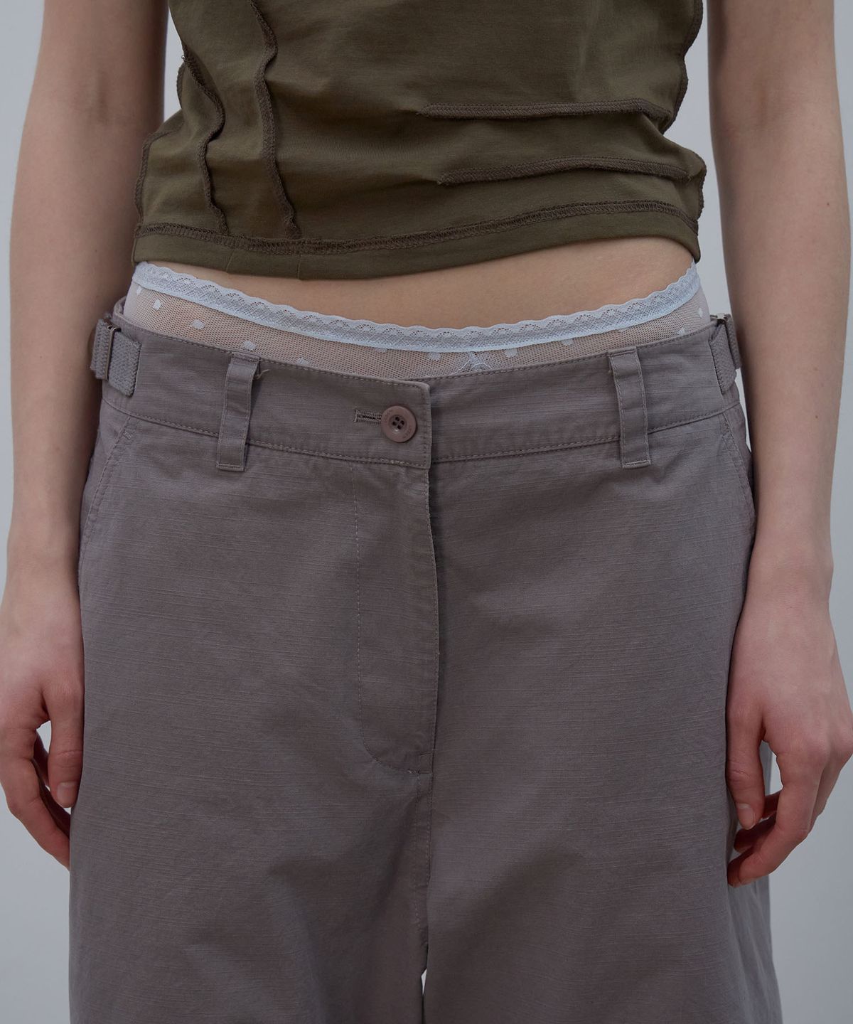 엘씨디씨티엠(LCDC™) LOW POCKET CARGO PANTS (COCOA)