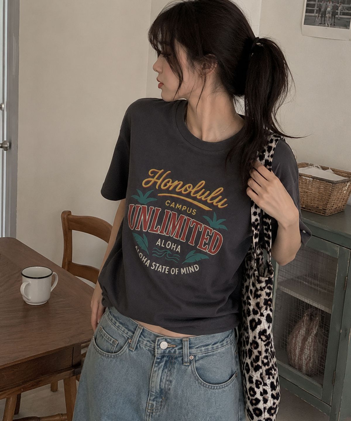 언리미트(UNLIMIT) HAWAII TEE (U26BTTS616)