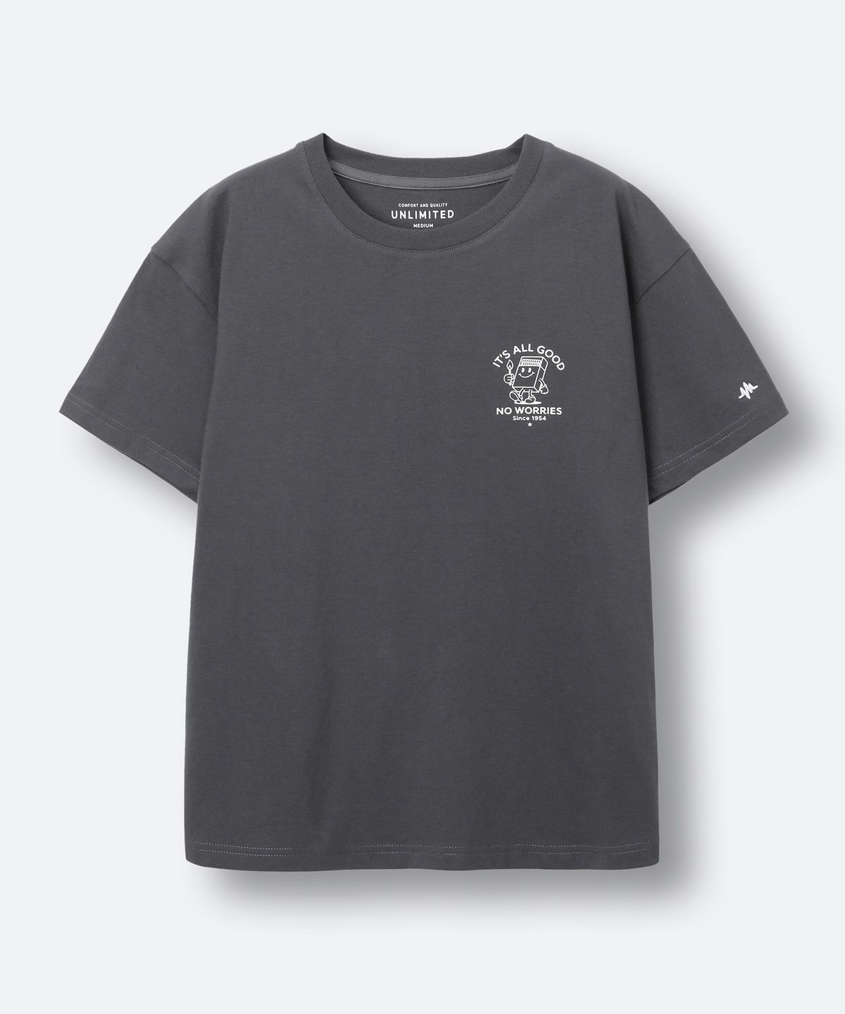 언리미트(UNLIMIT) NO WORRIES TEE (U26BTTS614)