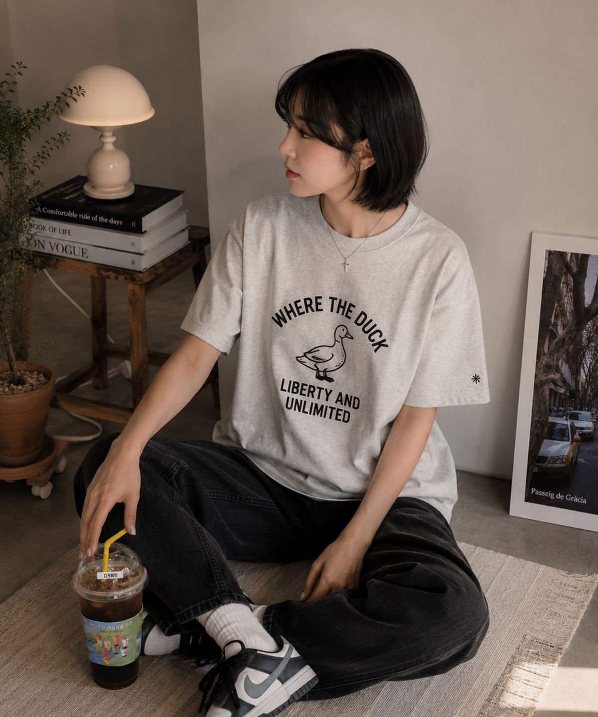 언리미트(UNLIMIT) LIBERTY TEE (U26BTTS610)
