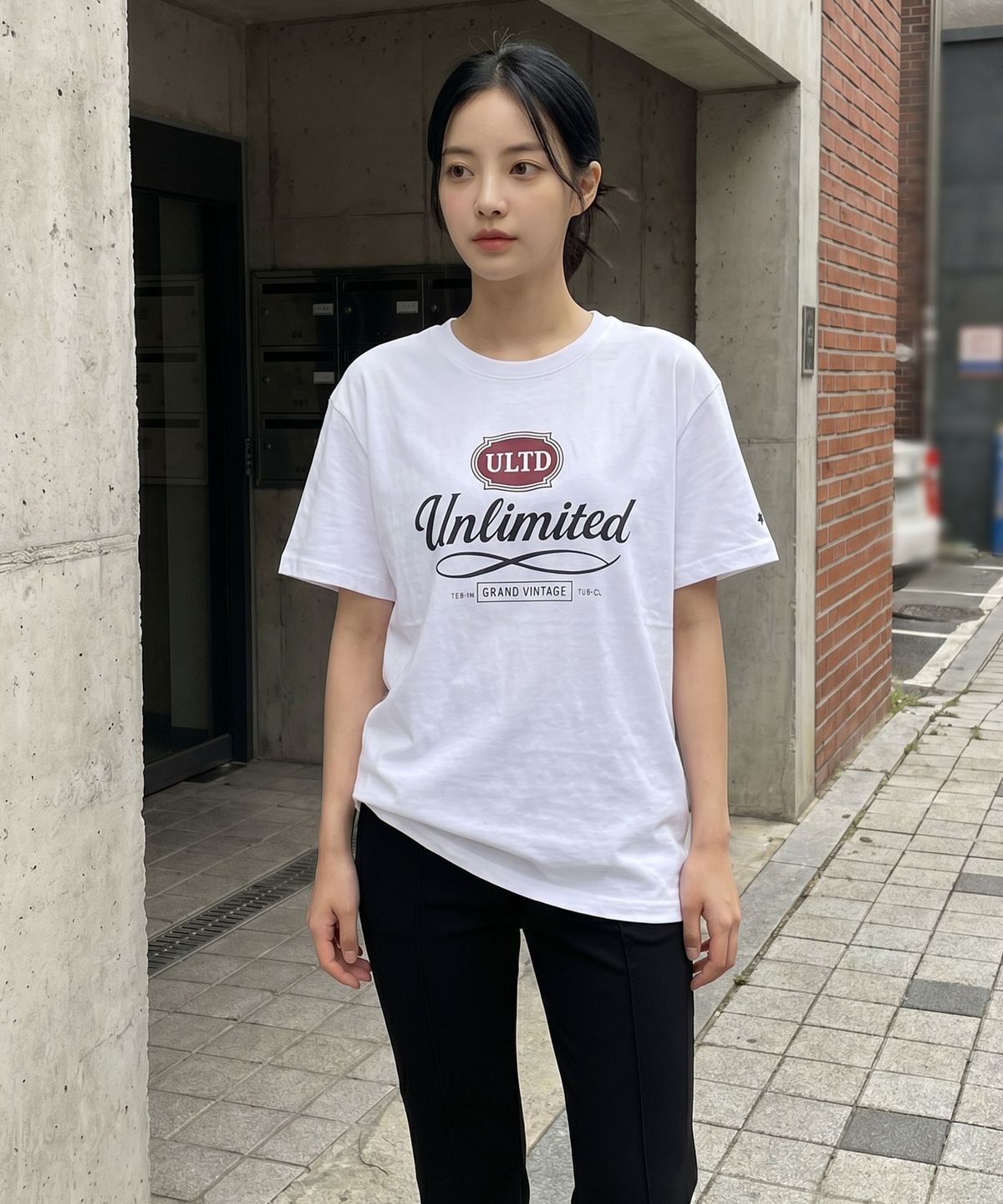 언리미트(UNLIMIT) SP LOGO TEE (U26BTTS608)