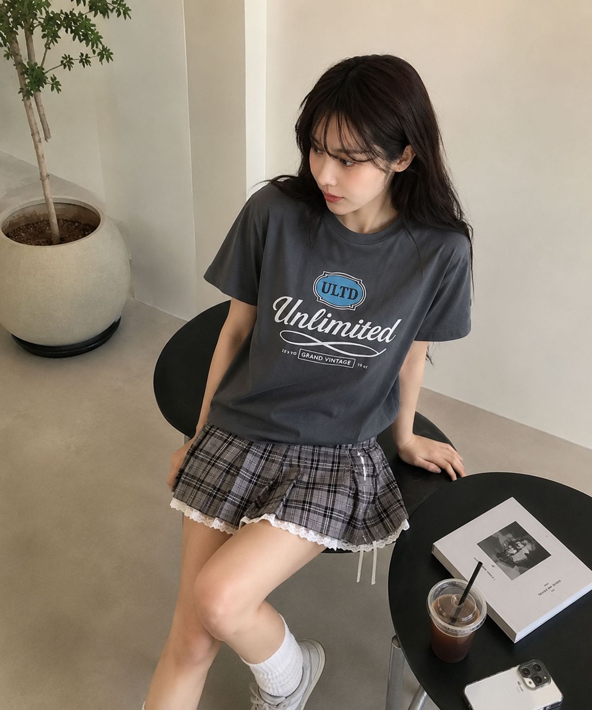 언리미트(UNLIMIT) SP LOGO TEE (U26BTTS608)
