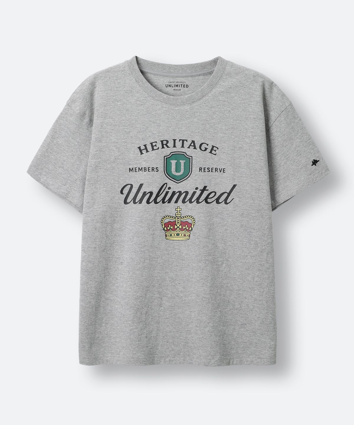 언리미트(UNLIMIT) CROWN TEE (U26BTTS606)