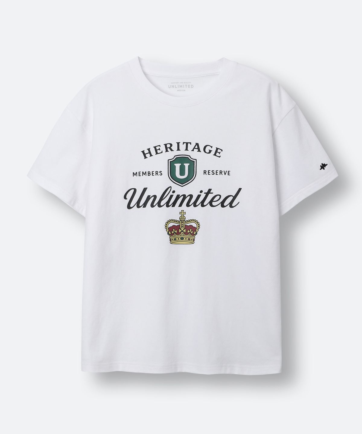 언리미트(UNLIMIT) CROWN TEE (U26BTTS606)