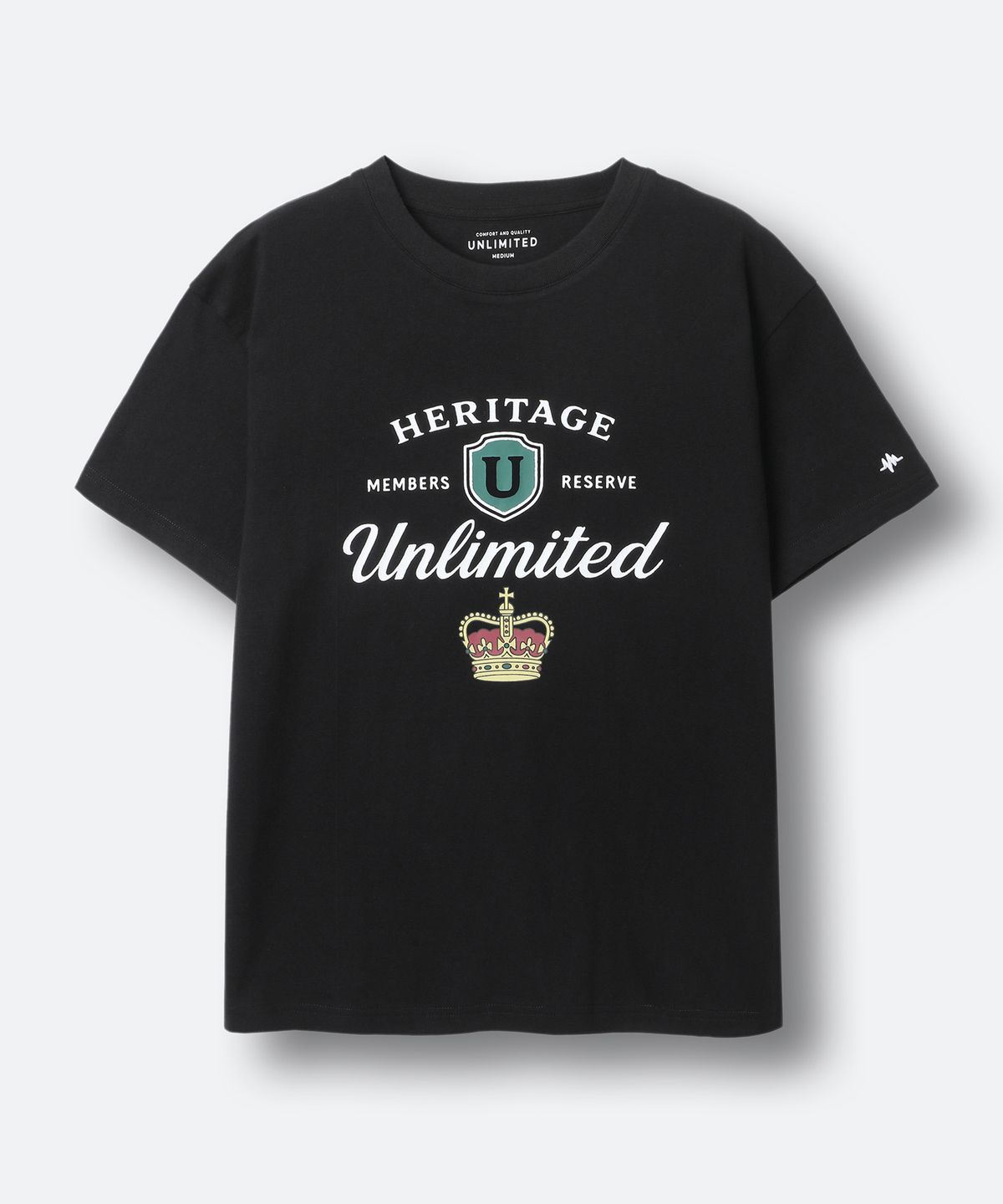 언리미트(UNLIMIT) CROWN TEE (U26BTTS606)