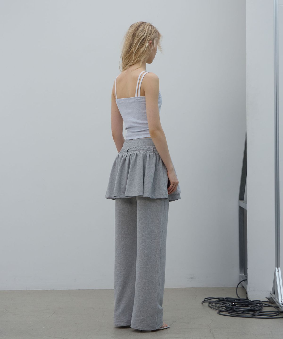 엘씨디씨티엠(LCDC™) TRIPLE LAYERED TOP (LIGHT GREY)