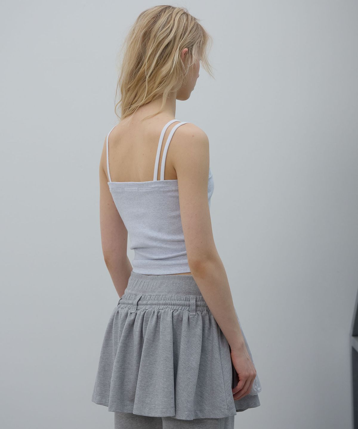 엘씨디씨티엠(LCDC™) TRIPLE LAYERED TOP (LIGHT GREY)