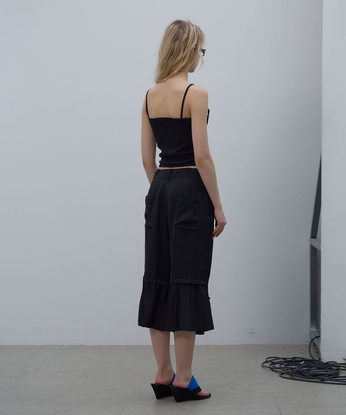 엘씨디씨티엠(LCDC™) TRIPLE LAYERED TOP (BLACK)