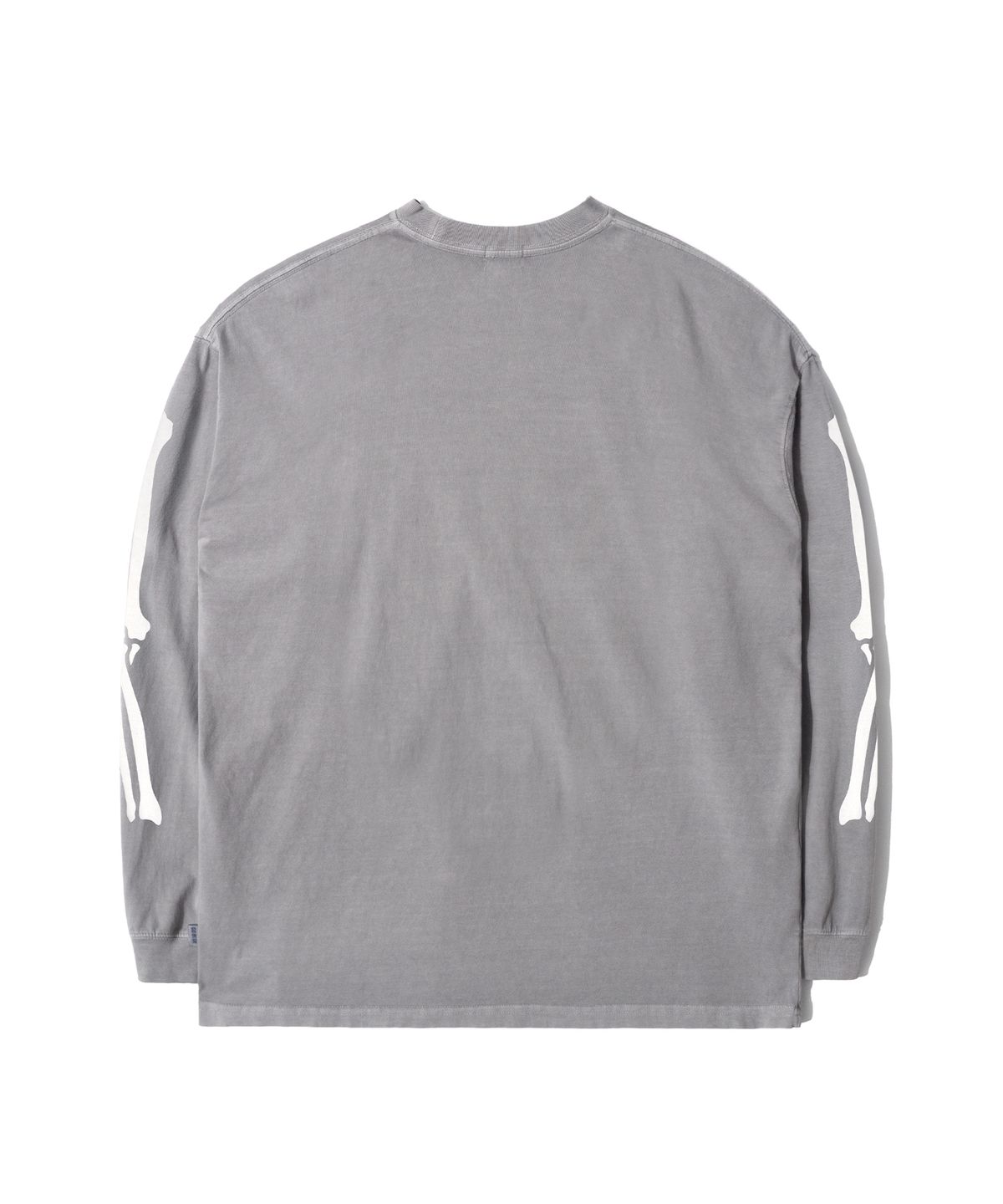 고블루(GOBLUE) Bones Washed Long Sleeve (Grey)