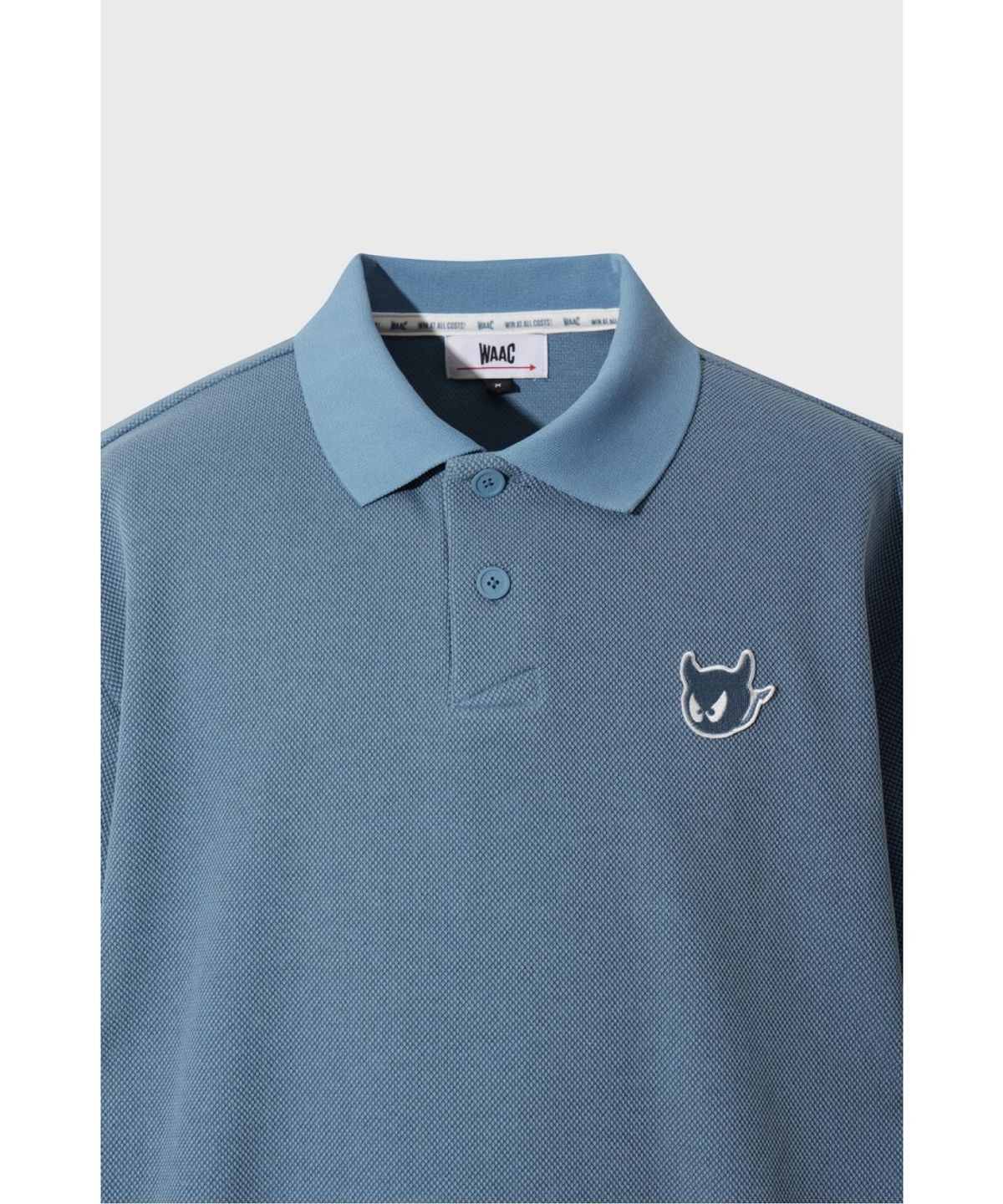 왁(WAAC) [Exclusive] Men WAACKY Loose Fit Polo WMTCM26911SBX