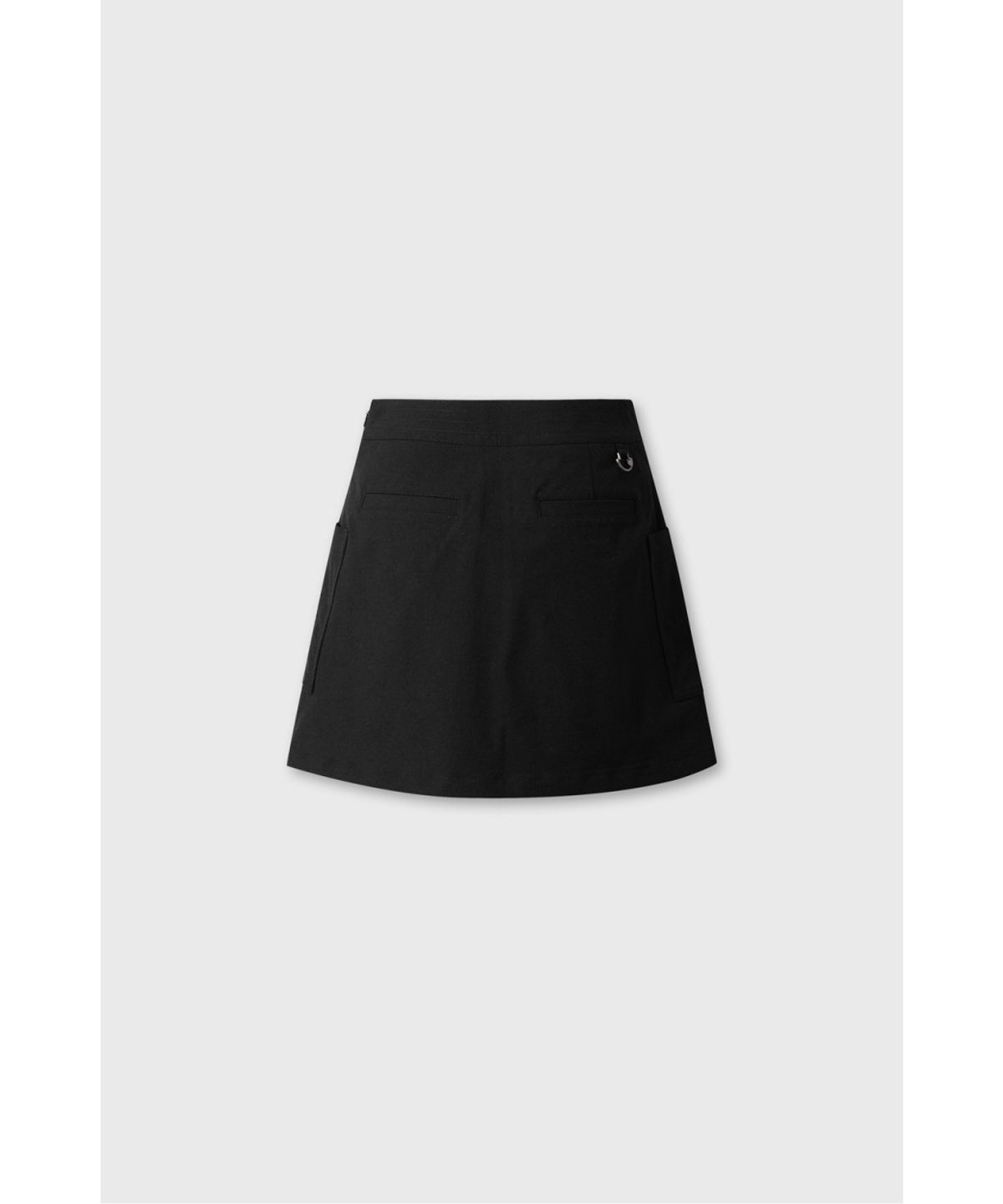 왁(WAAC) Women A line pocket skort WWKCM26202BKX