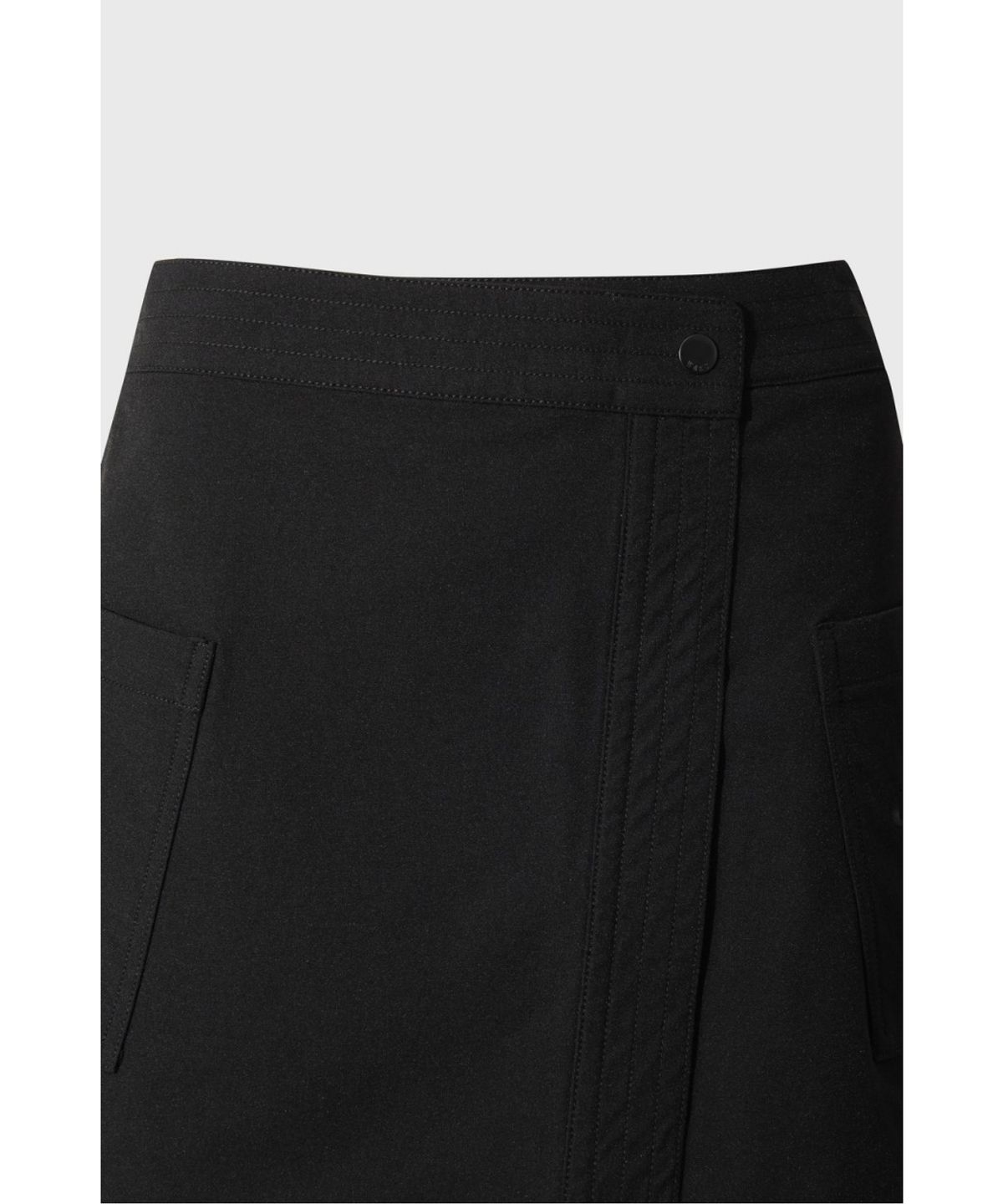 왁(WAAC) Women A line pocket skort WWKCM26202BKX