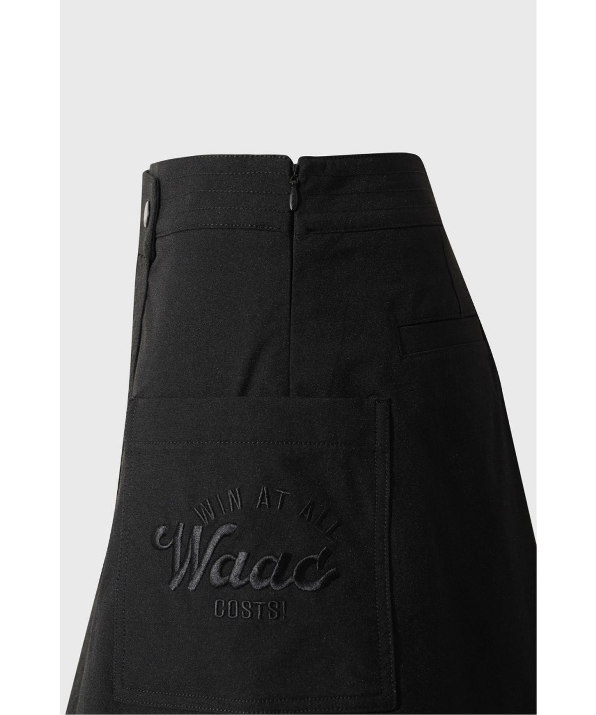 왁(WAAC) Women A line pocket skort WWKCM26202BKX