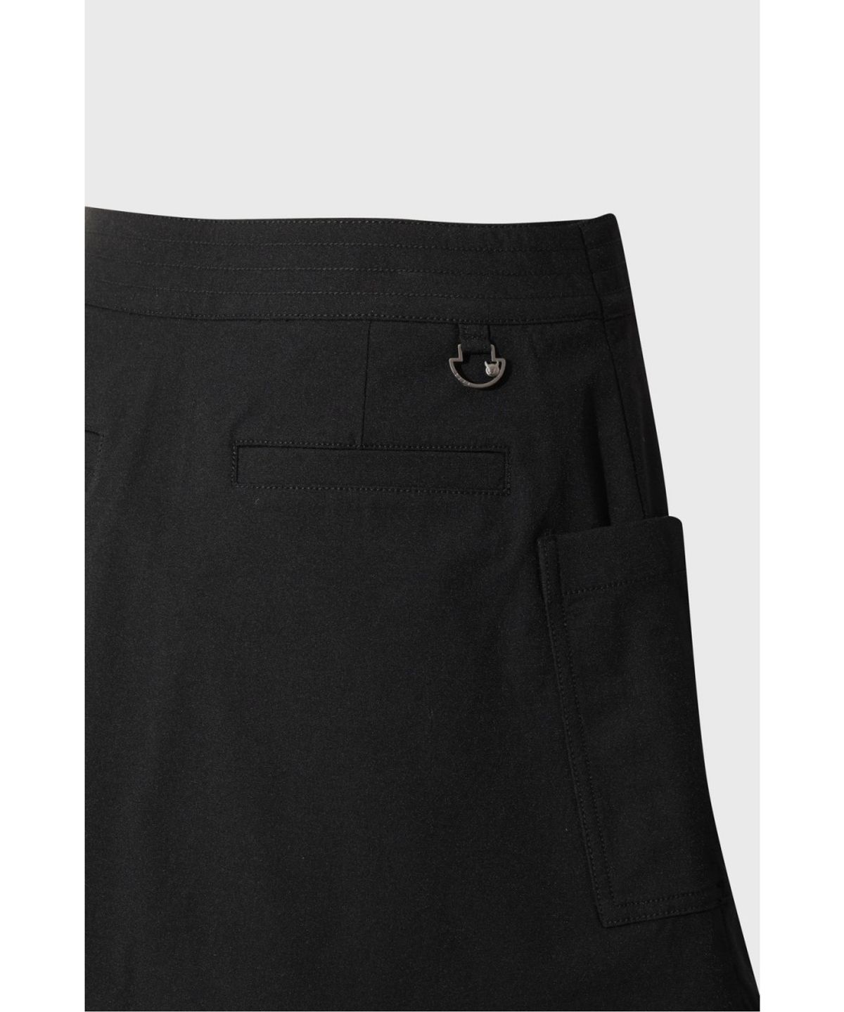 왁(WAAC) Women A line pocket skort WWKCM26202BKX