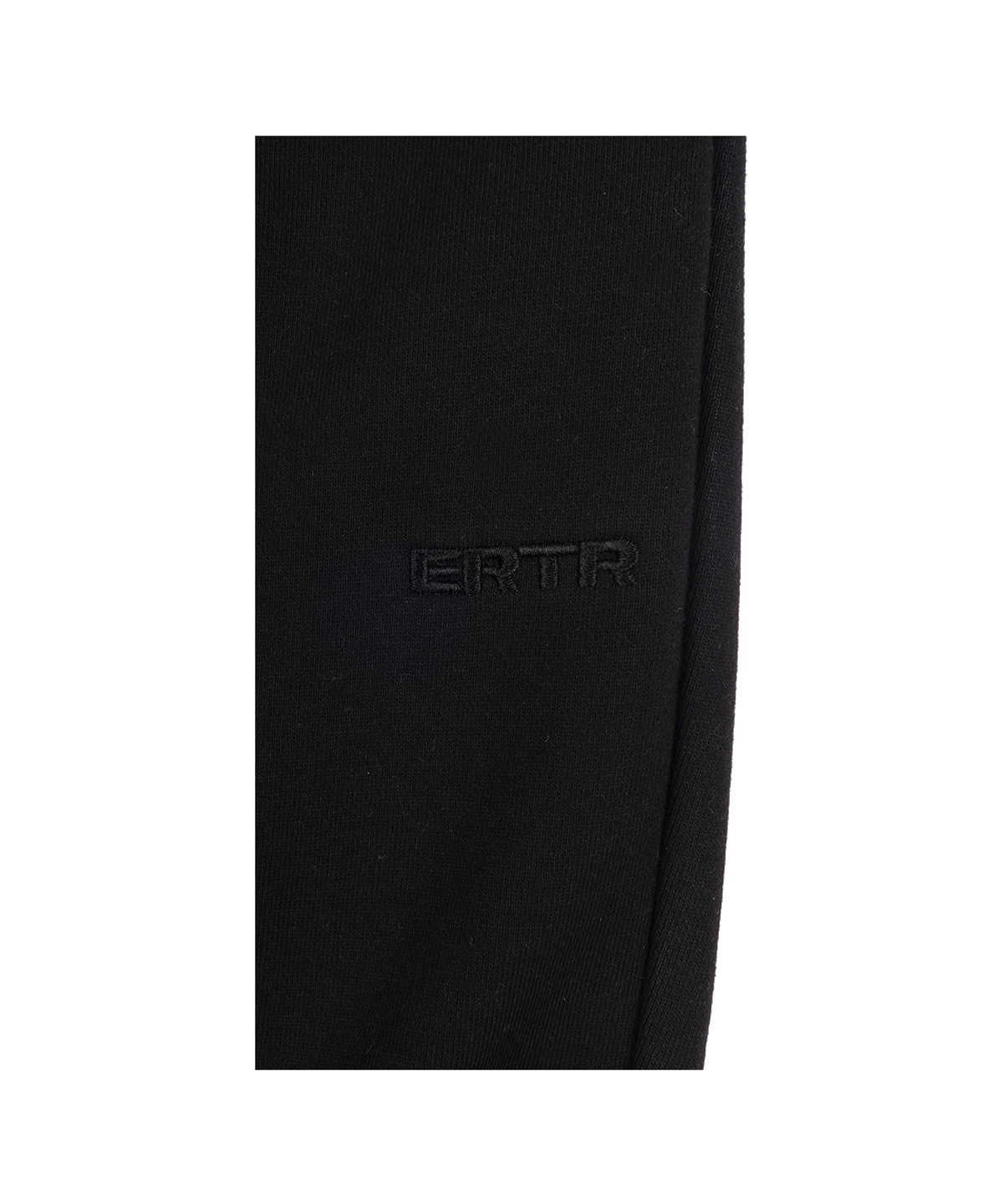 이알티알(ERTR) [논기모] Emanate Logo Jogger Pants Black