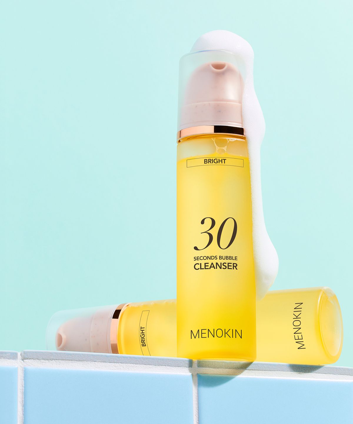 메노킨(MENOKIN) 30초 버블 클렌저 브라이트 150ml