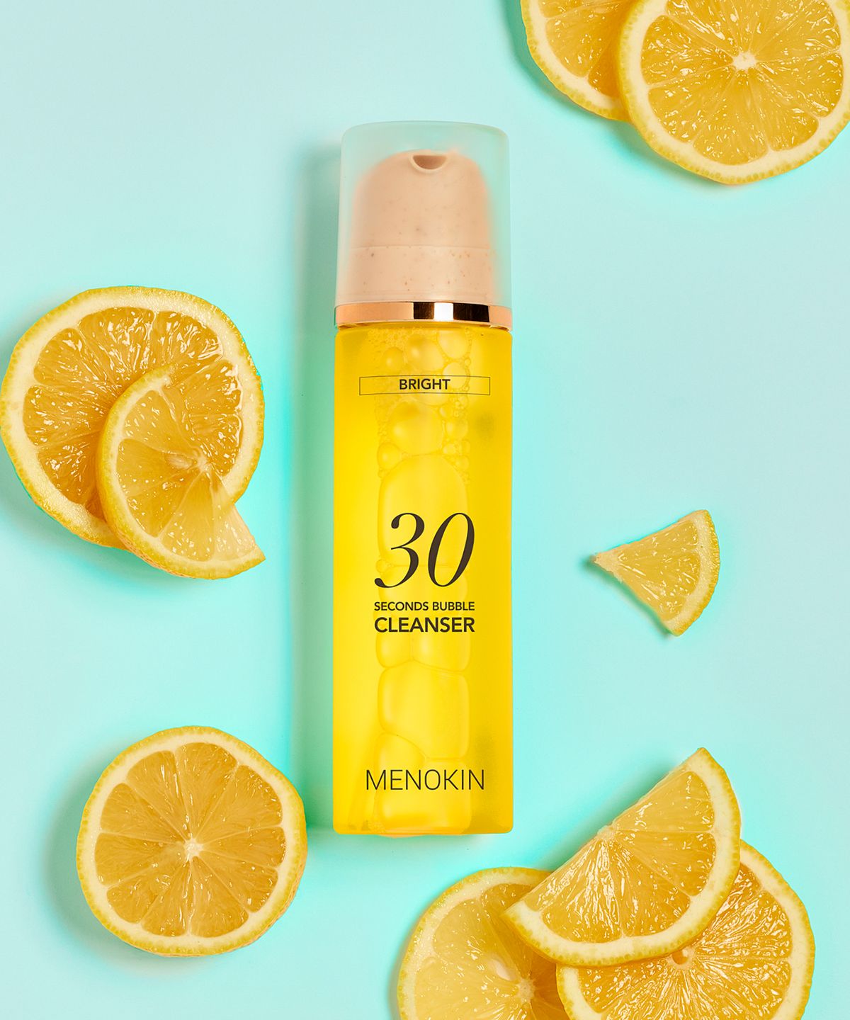 메노킨(MENOKIN) 30초 버블 클렌저 브라이트 150ml