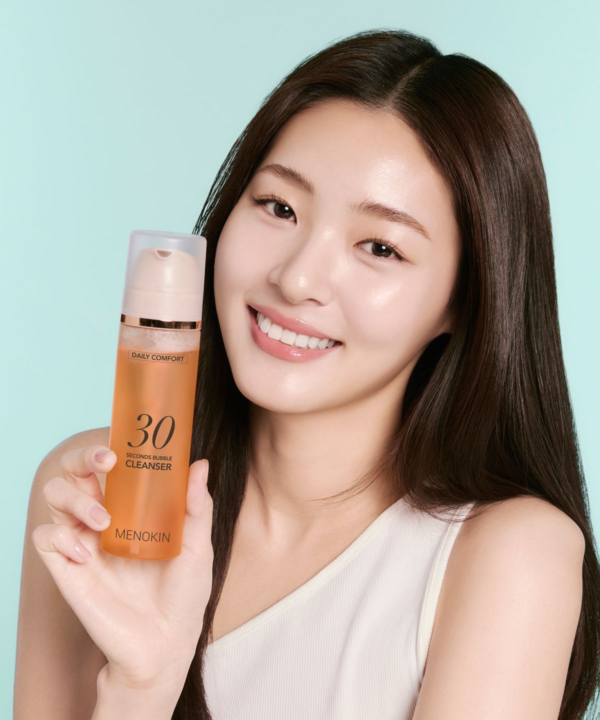메노킨(MENOKIN) 30초 버블 클렌저 데일리 컴포트 150ml