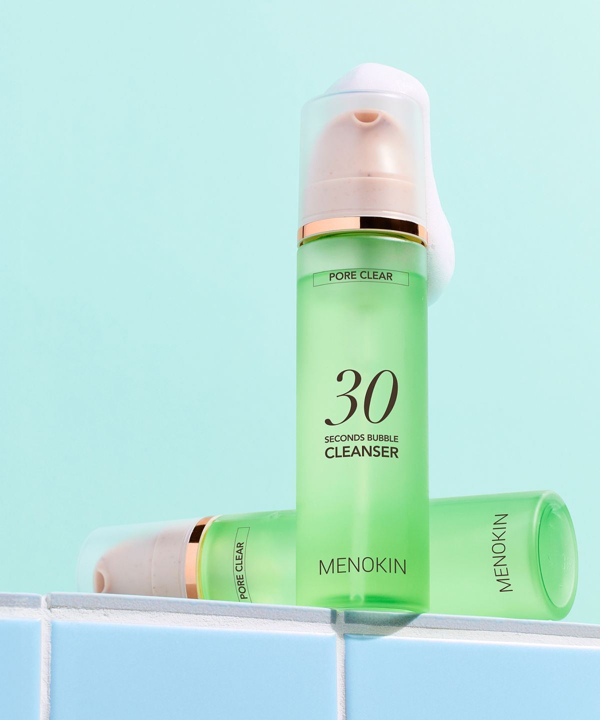 메노킨(MENOKIN) 30초 버블 클렌저 포어 클리어 150ml